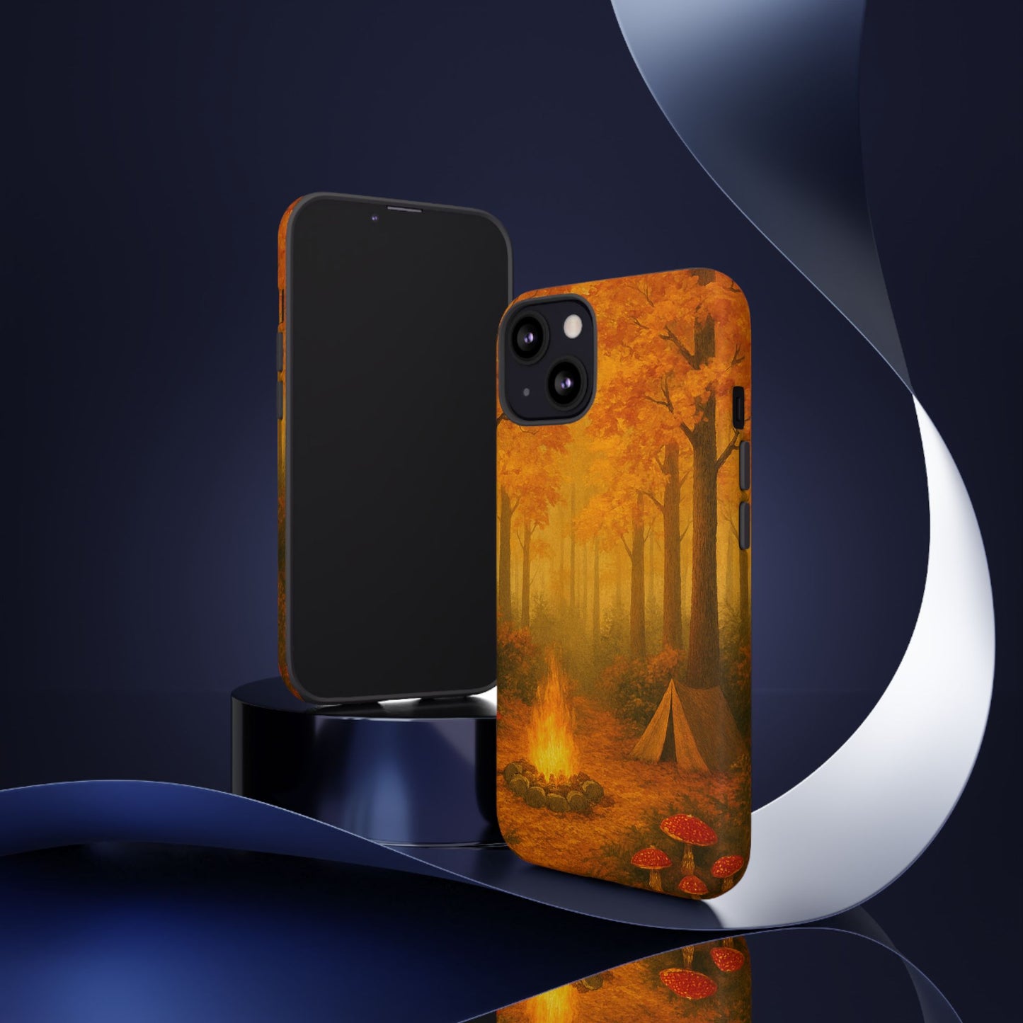 Tough Phone Case - Autumn Camping
