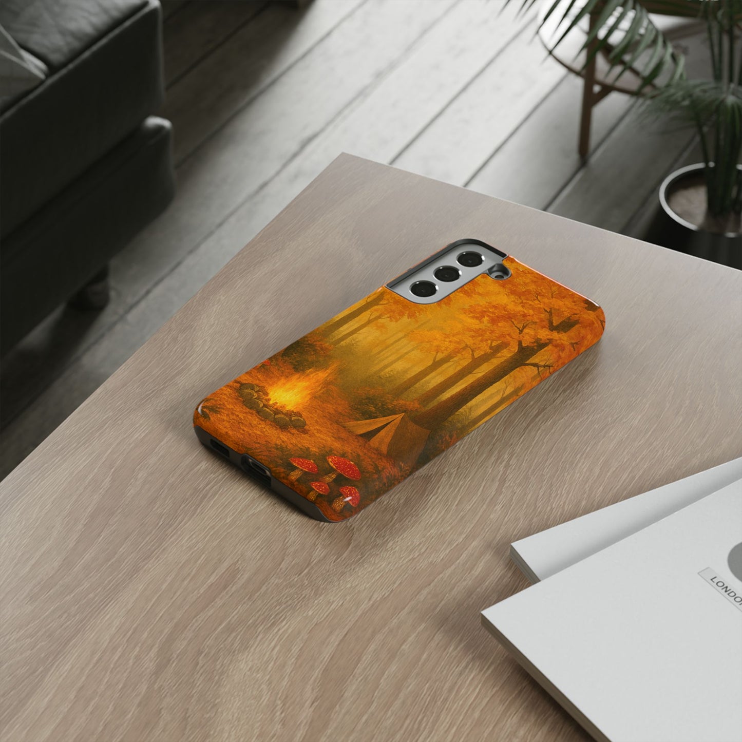 Tough Phone Case - Autumn Camping