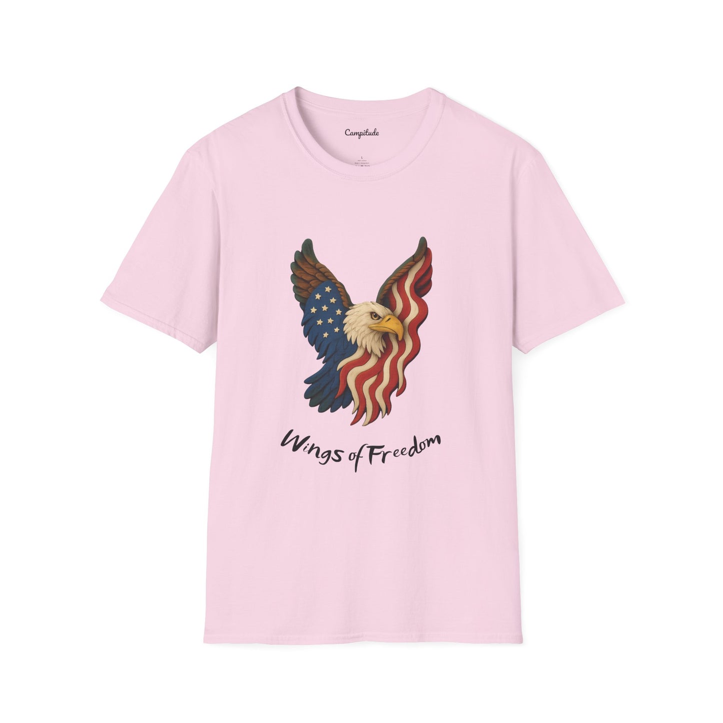 Unisex T-Shirt - (Eagle) Wings of Freedom