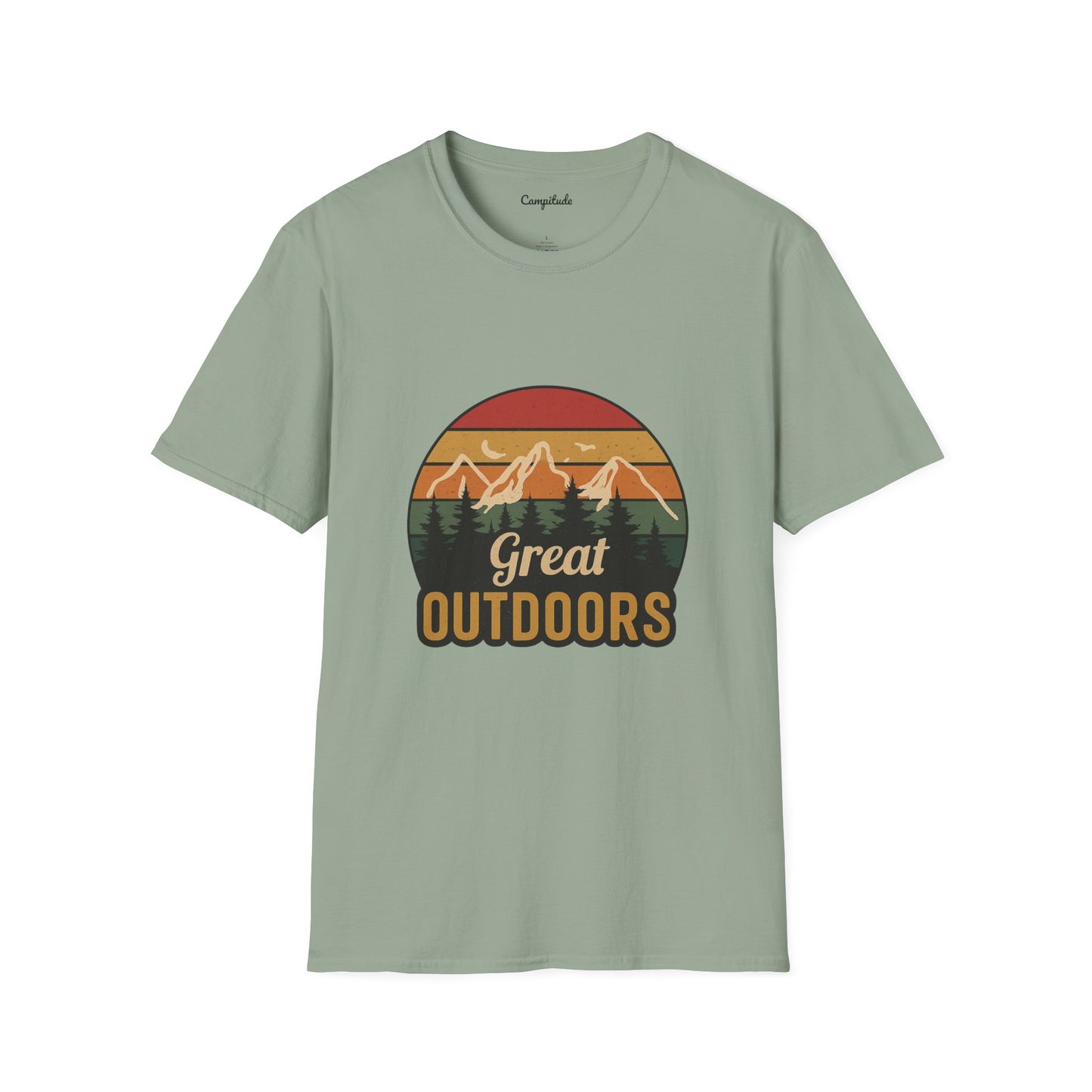 Unisex T-Shirt - Great Outdoors Mountain