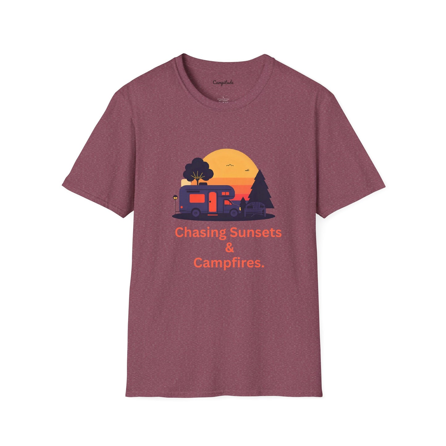 Unisex T-Shirt - Chasing Sunsets & Campfire (Class C Version)