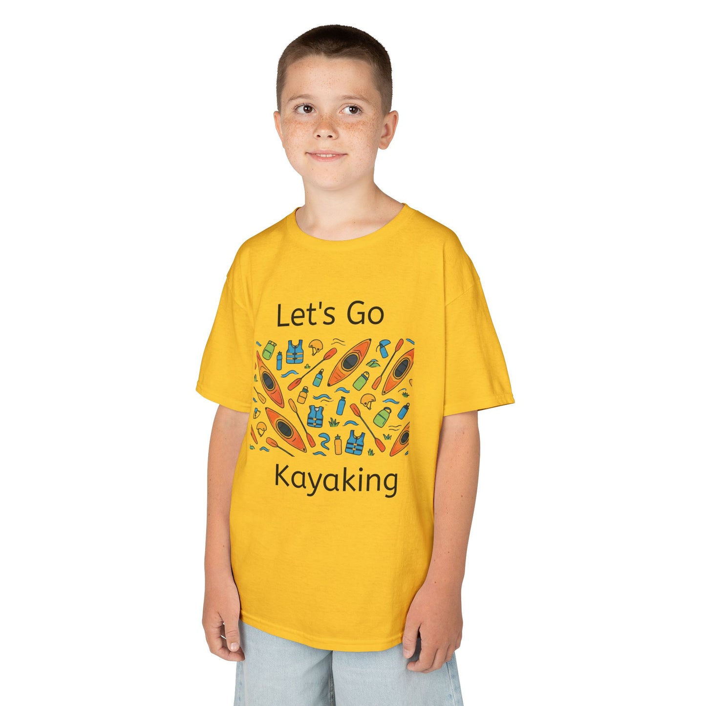Kids T-Shirt - Let's Go Kayaking