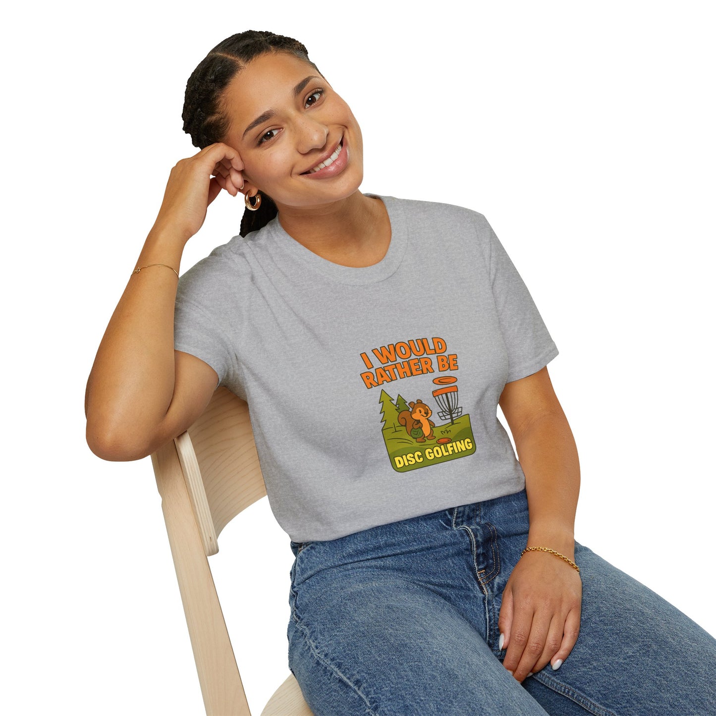Unisex T-Shirt - I Would Rather Be Disc Golfing