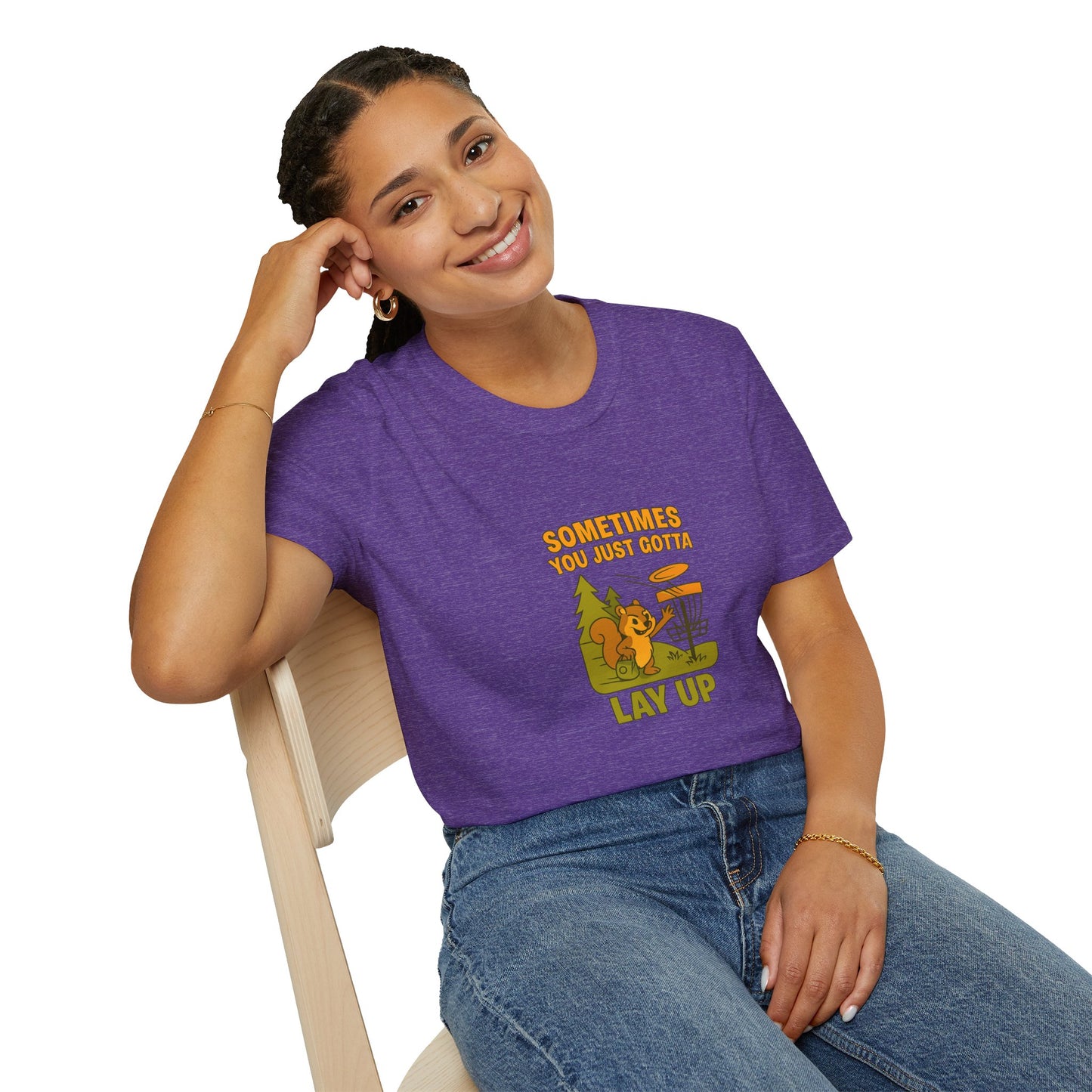 Unisex T-Shirt - Disc Golf Sometimes You Just Need to Layup