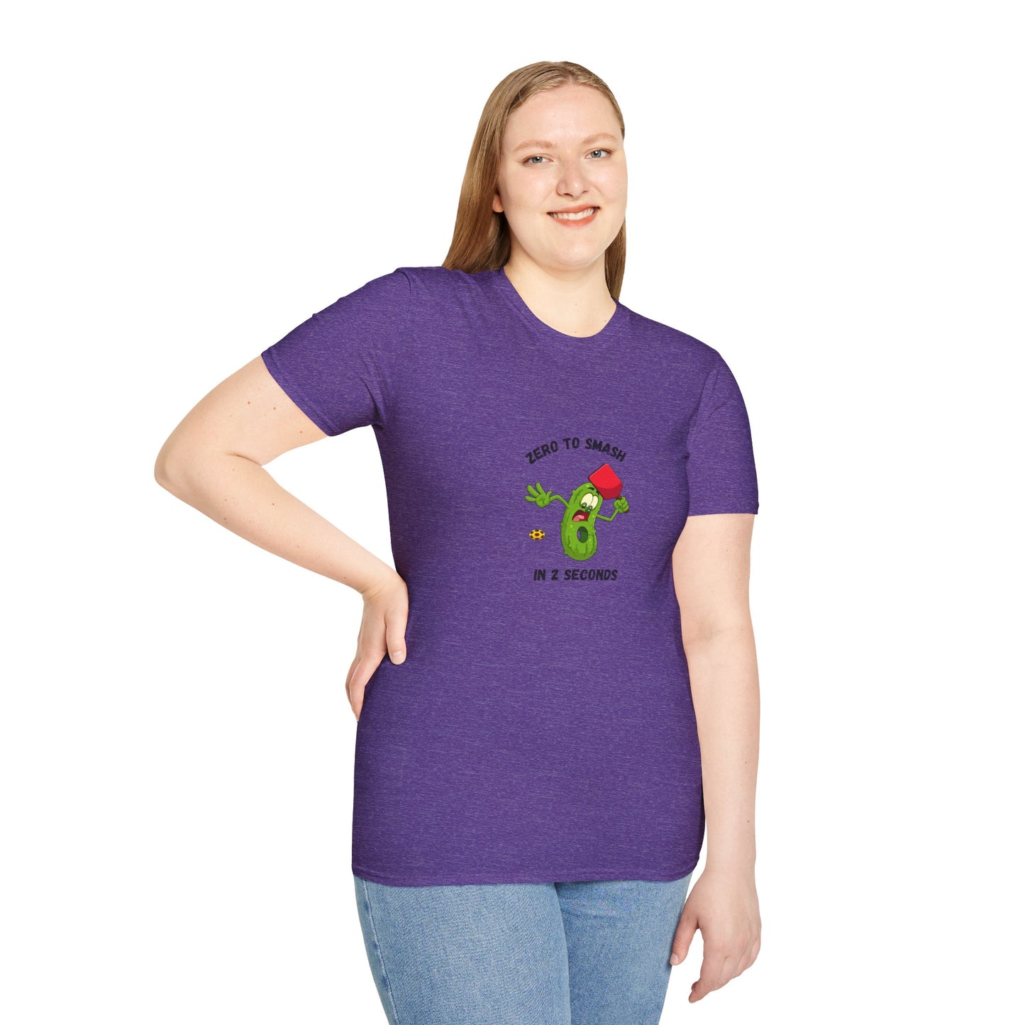 Unisex T-Shirt - Zero to Smash in 2 Seconds