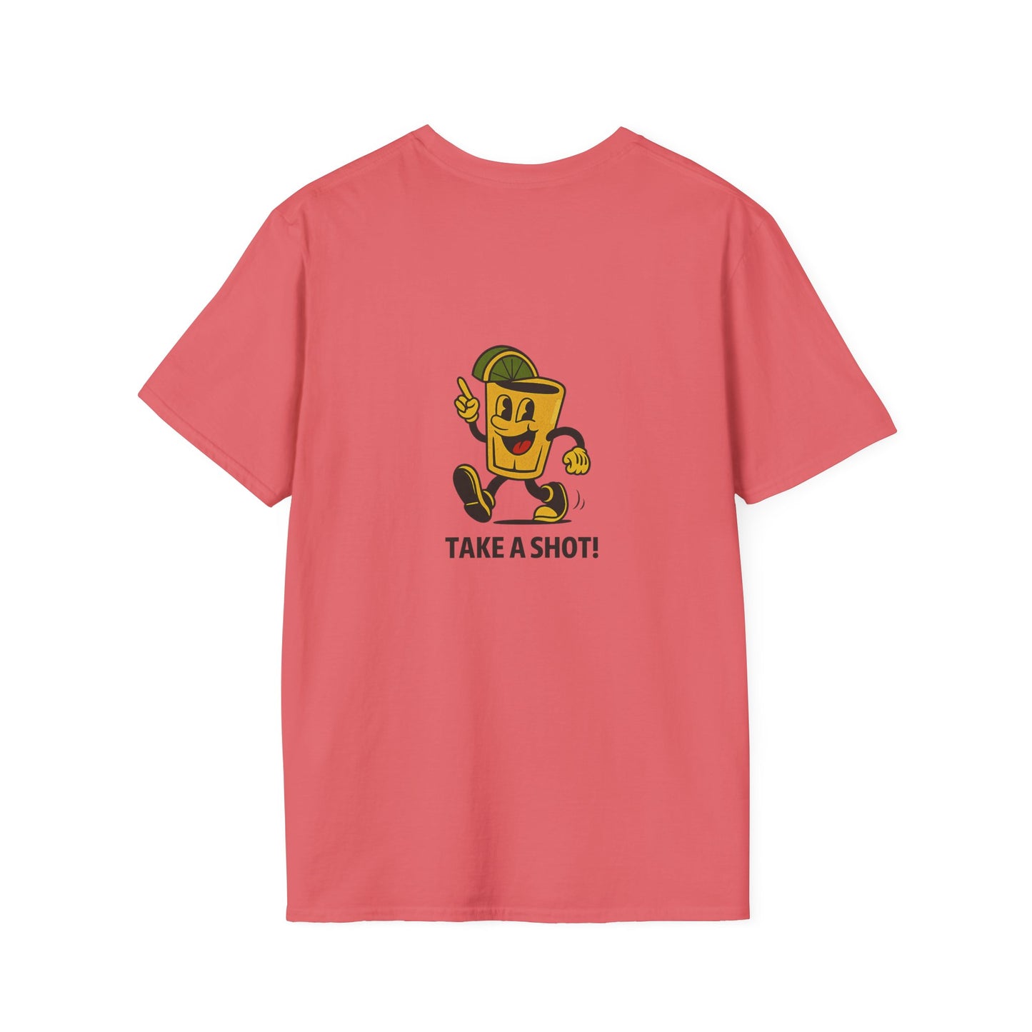 Unisex T-Shirt - Take a Shot - Tequila (2-sided graphic)