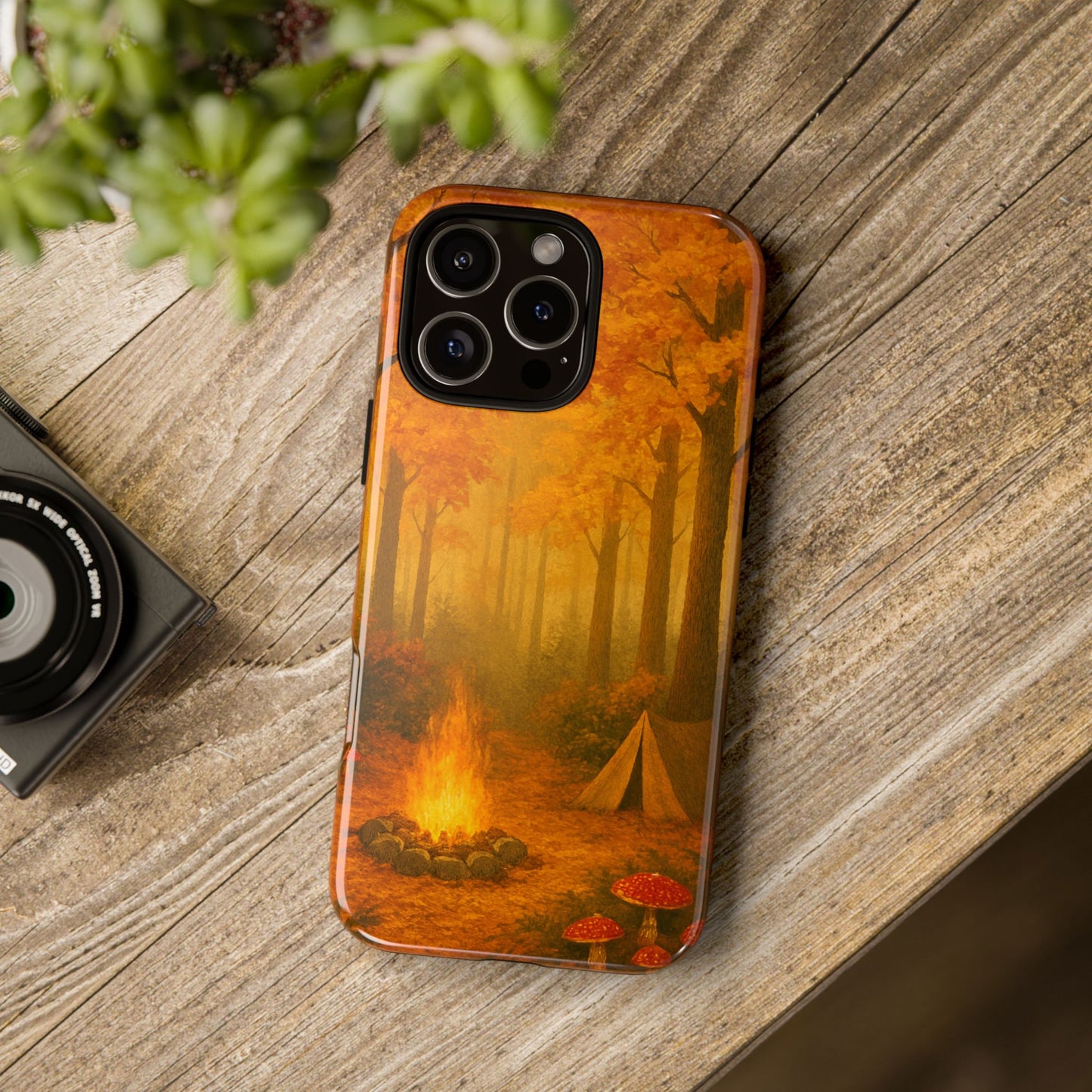 Tough Phone Case - Autumn Camping