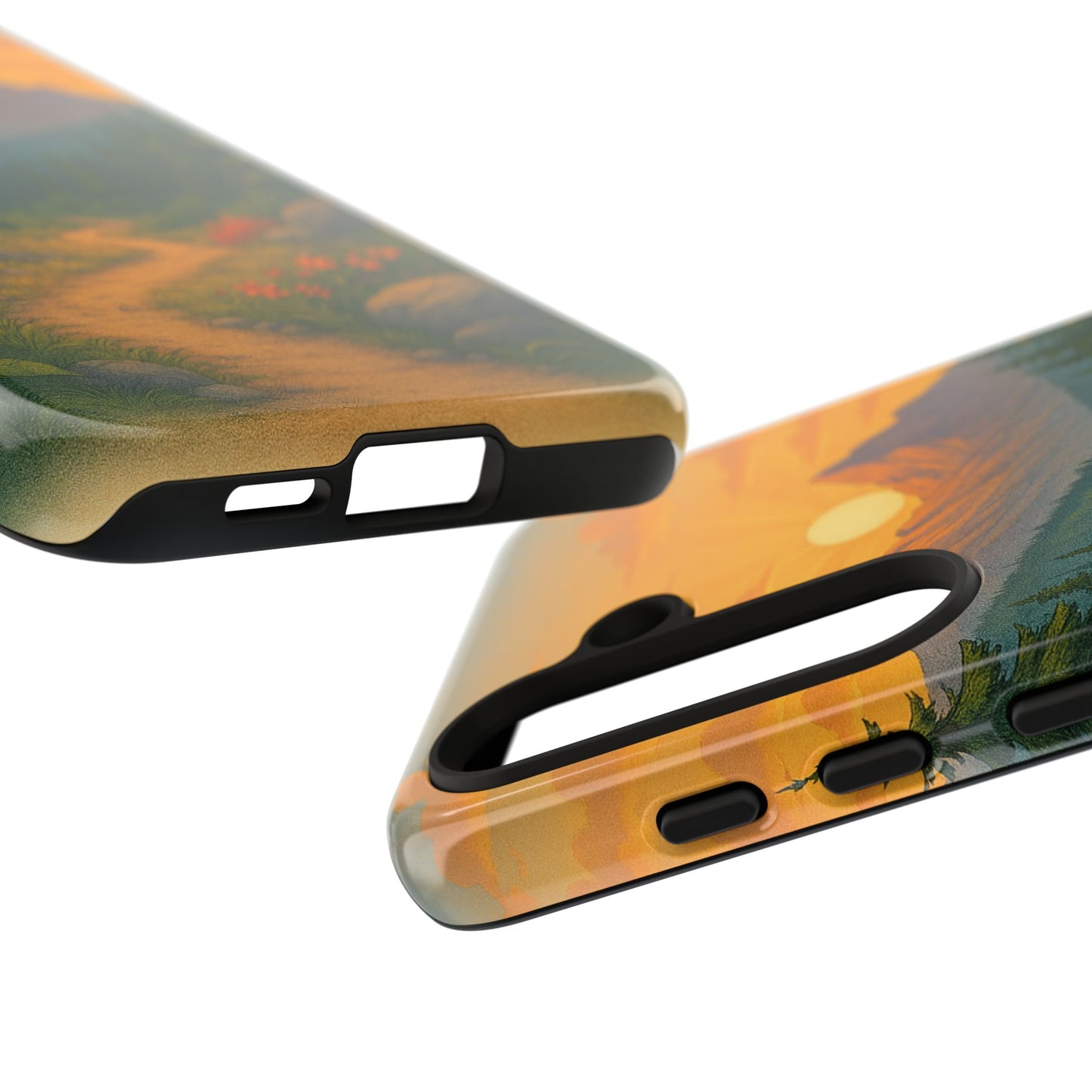 Tough Phone Case - Sunset Mountain Design