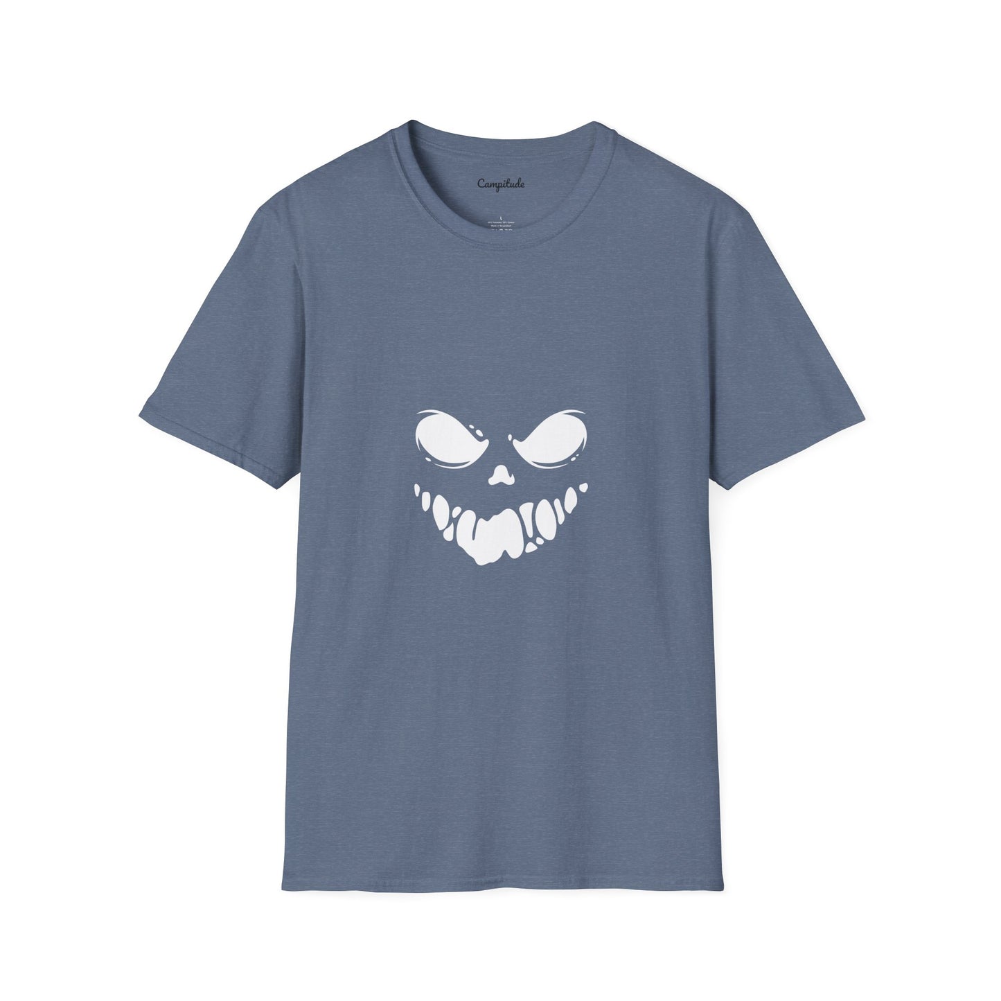 Unisex T-Shirt - Seasonal Scary Pumpkin