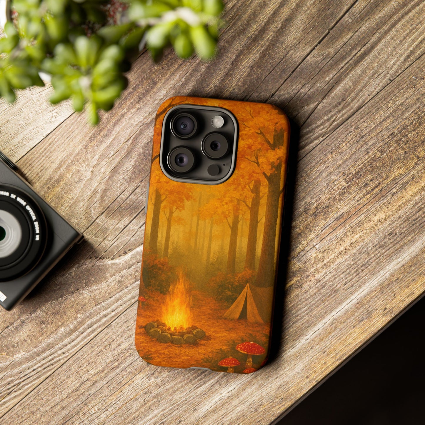 Tough Phone Case - Autumn Camping