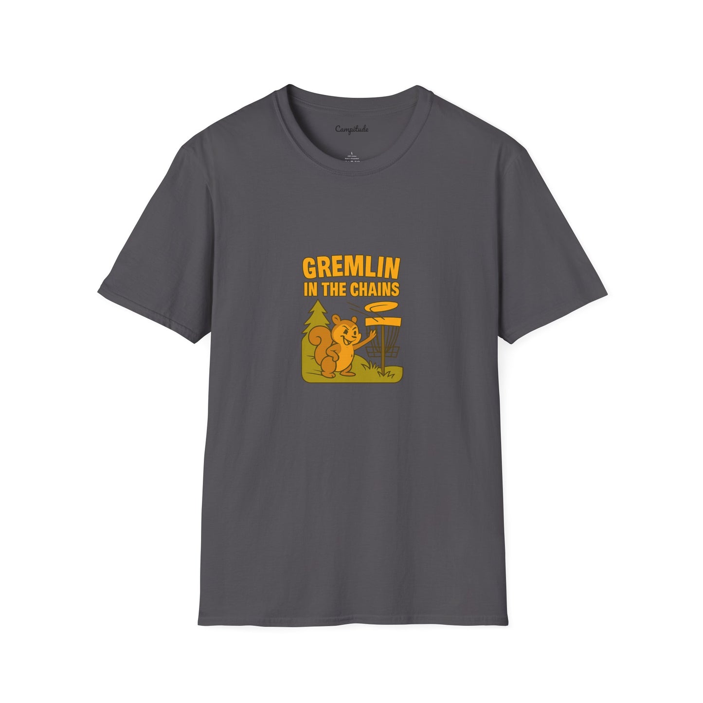 Unisex T-Shirt - Disc Golf Gremlin in the Chains