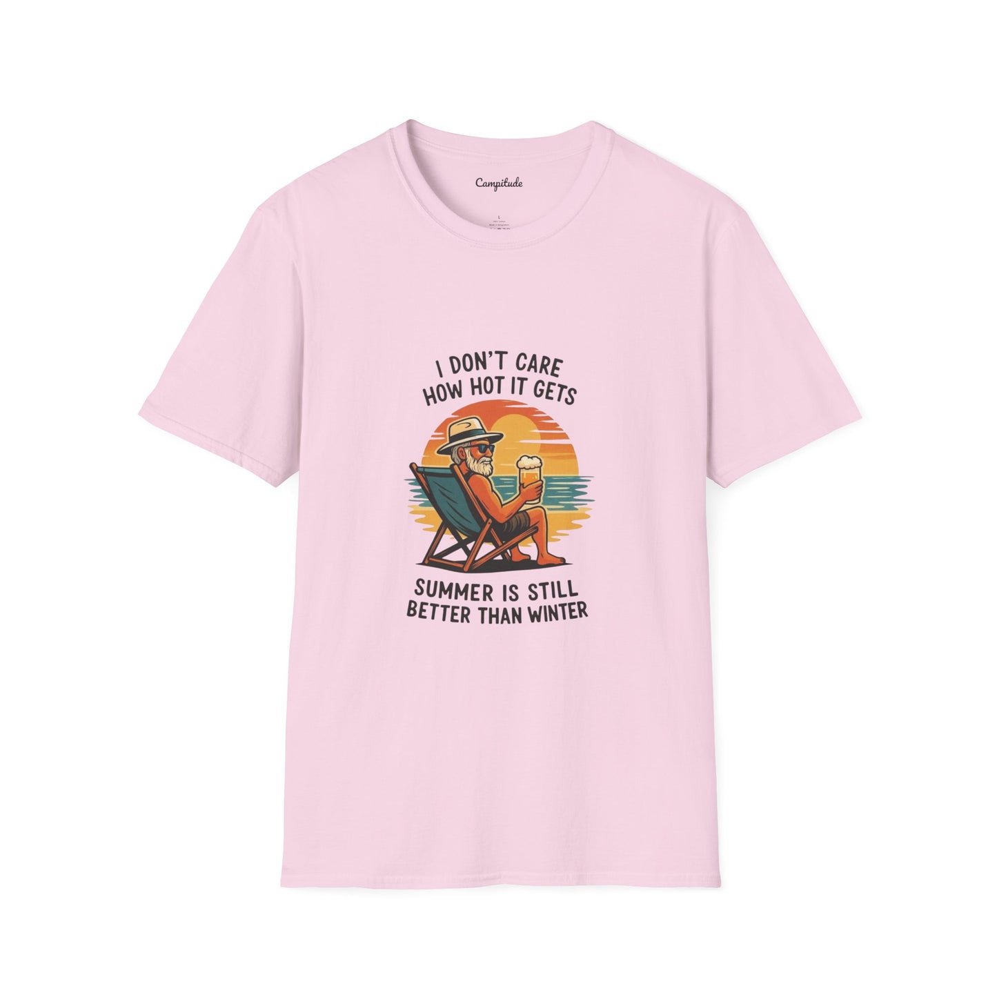 Unisex T-Shirt - Summer is Still Better Than Winter (Man)