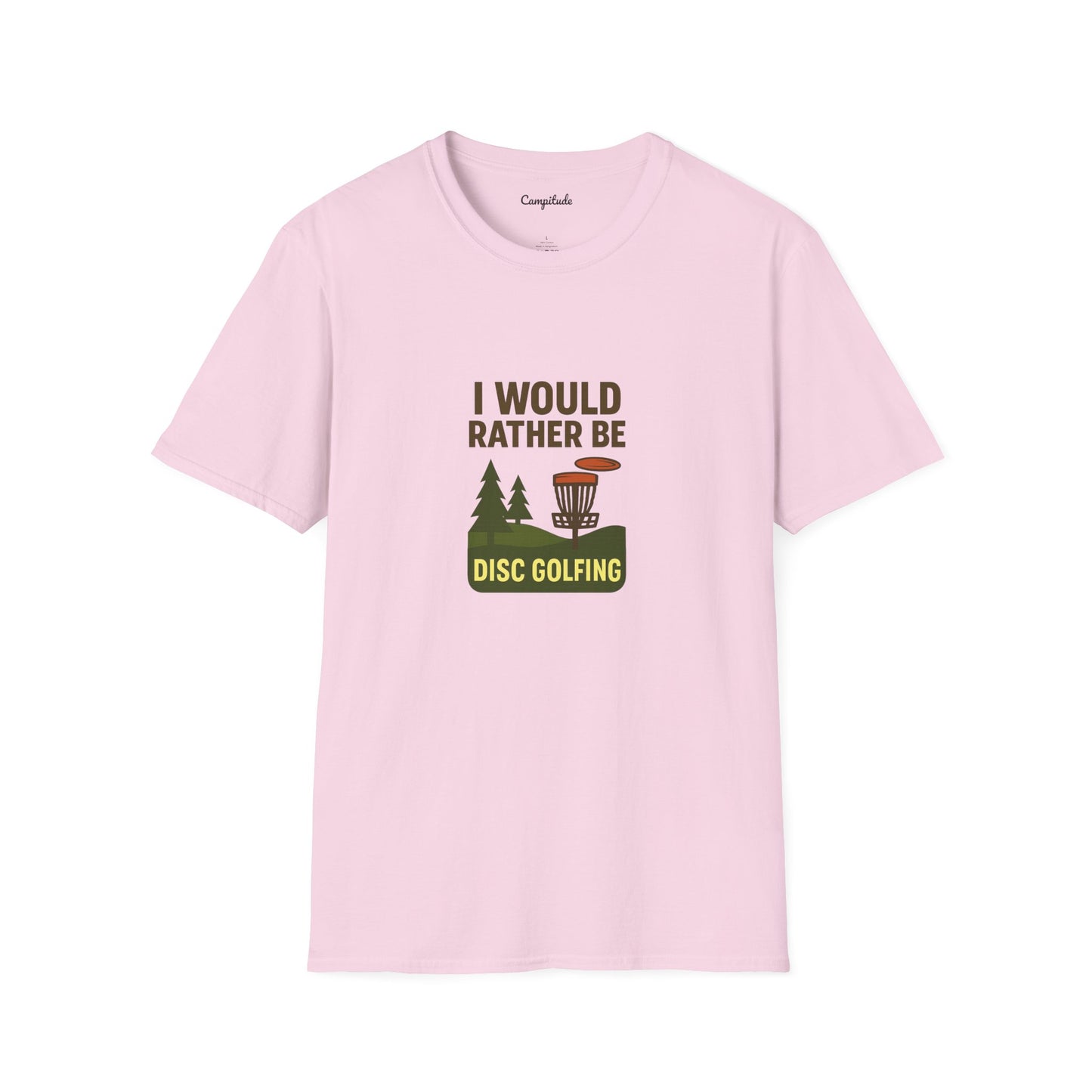 Unisex T-Shirt - I'd Rather Be Disc Golfing V3
