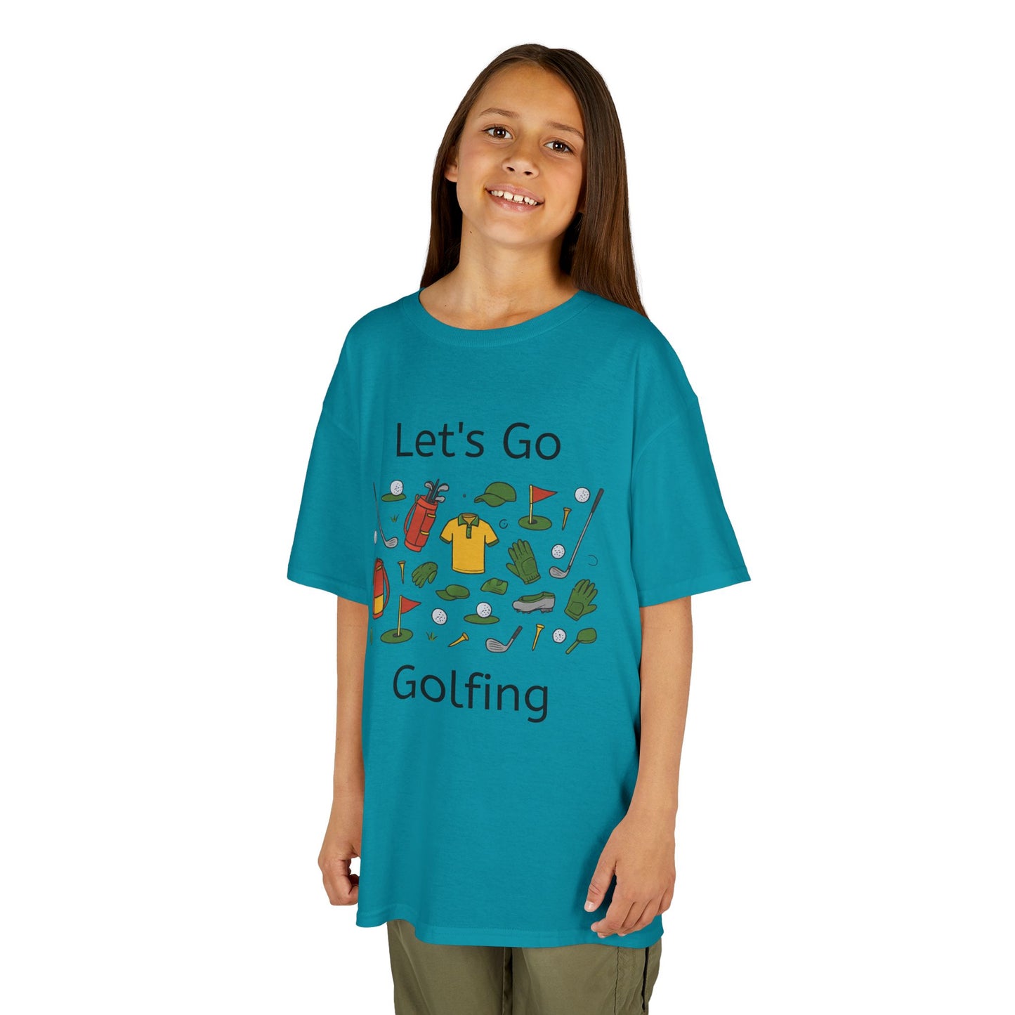 Kids T-Shirt - Let's Go Golfing