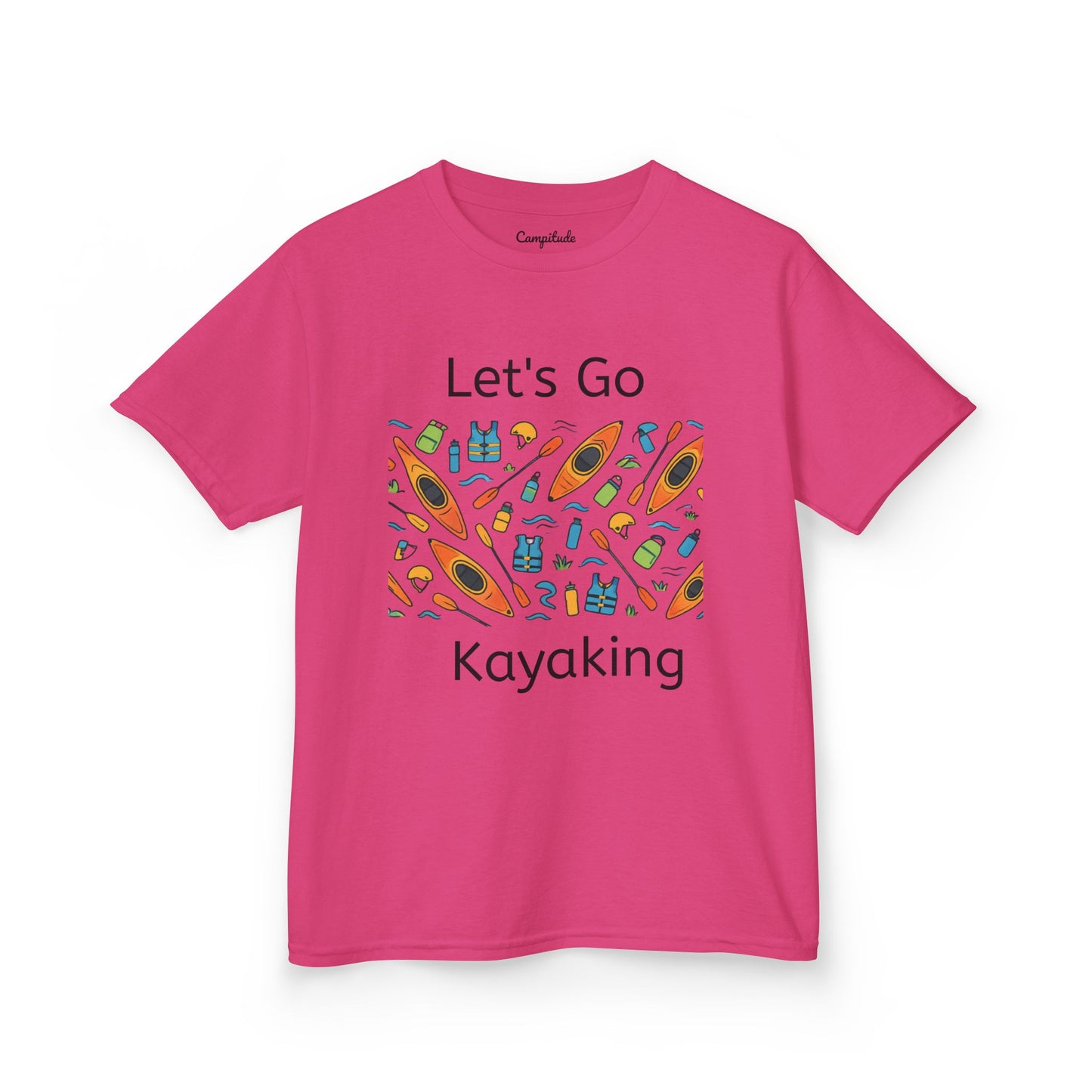 Kids T-Shirt - Let's Go Kayaking