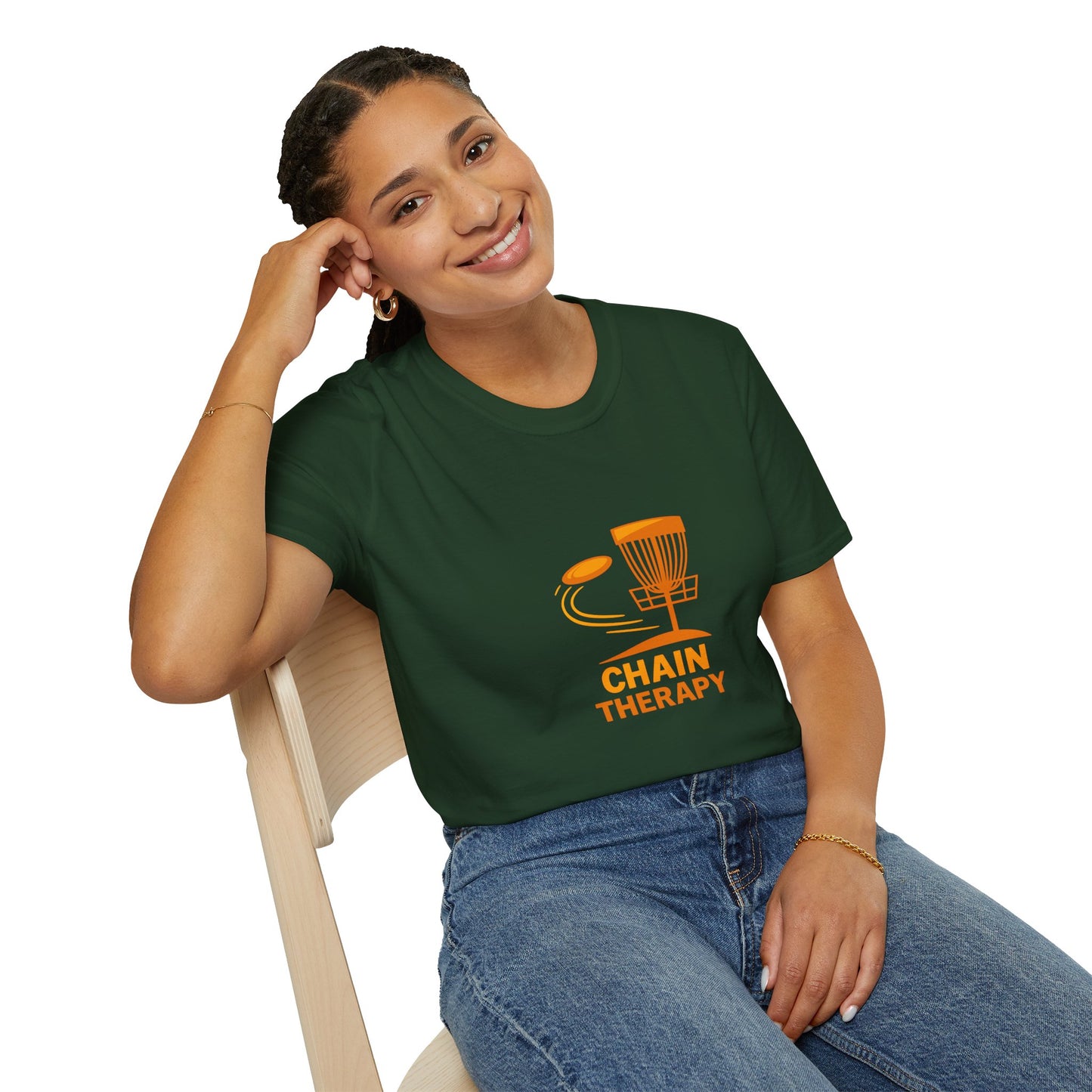 Unisex T-Shirt - Disc Golf Chain Therapy