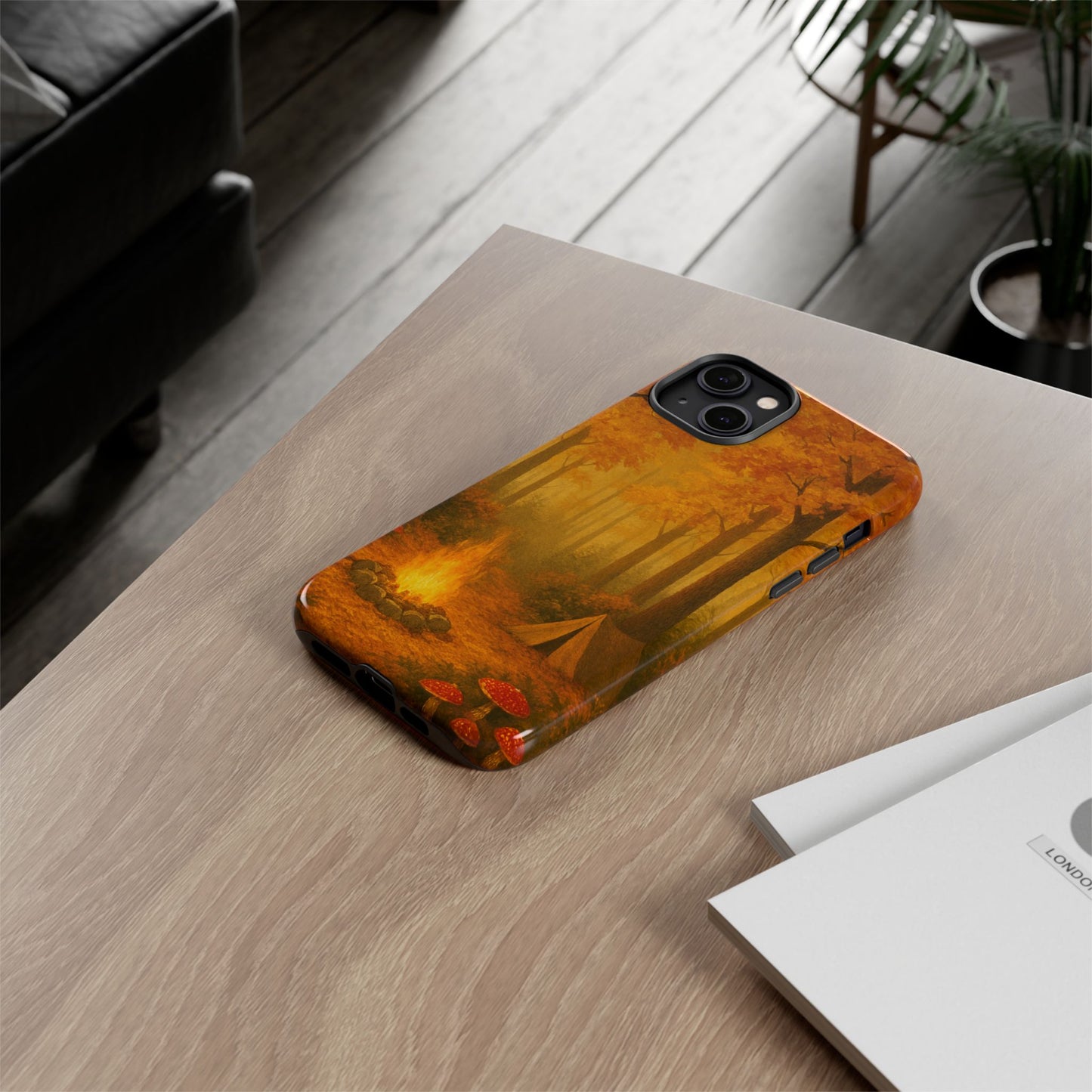 Tough Phone Case - Autumn Camping