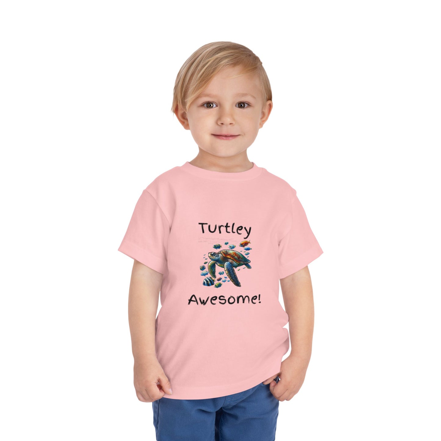 Turtle-Themed Toddler T-Shirt