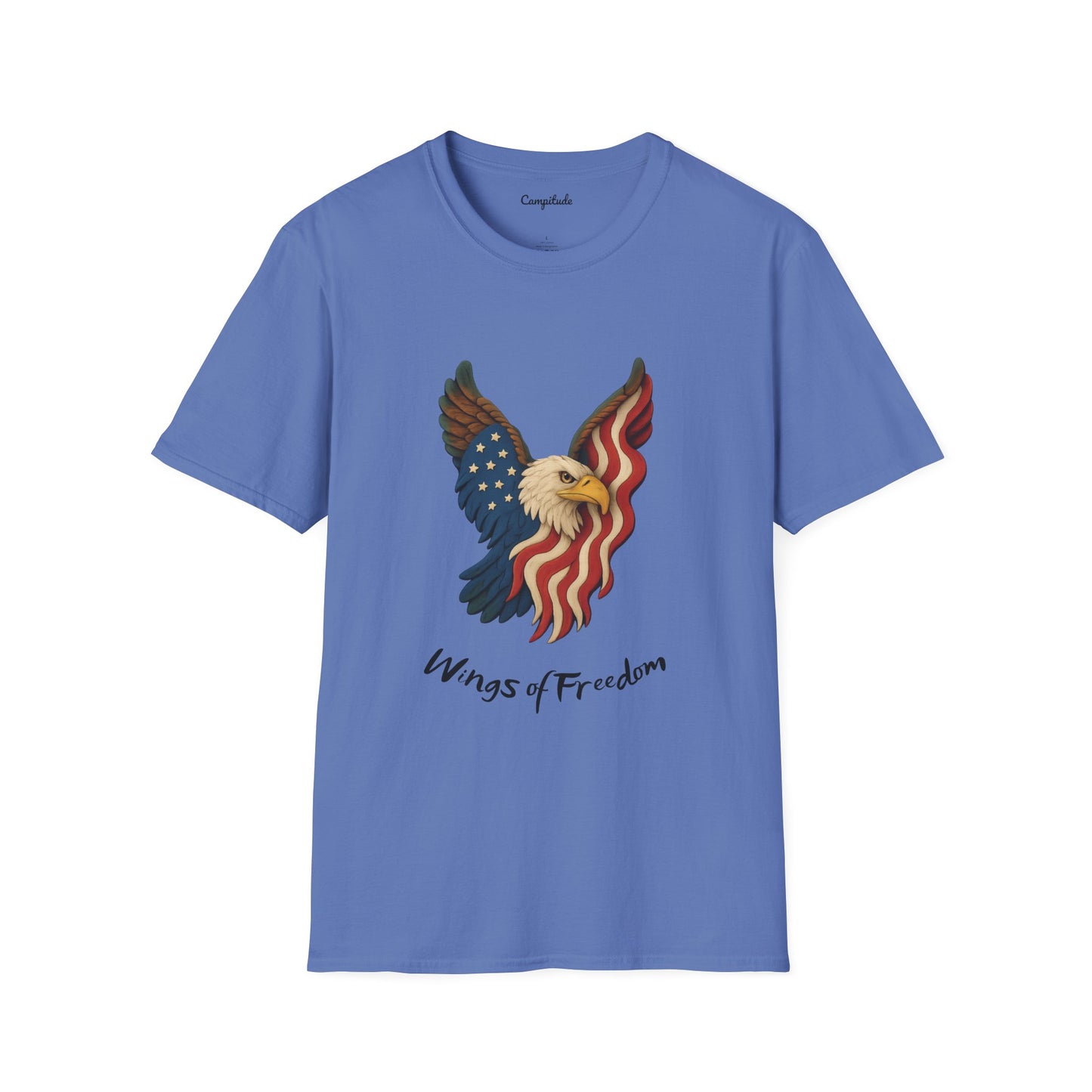 Unisex T-Shirt - (Eagle) Wings of Freedom
