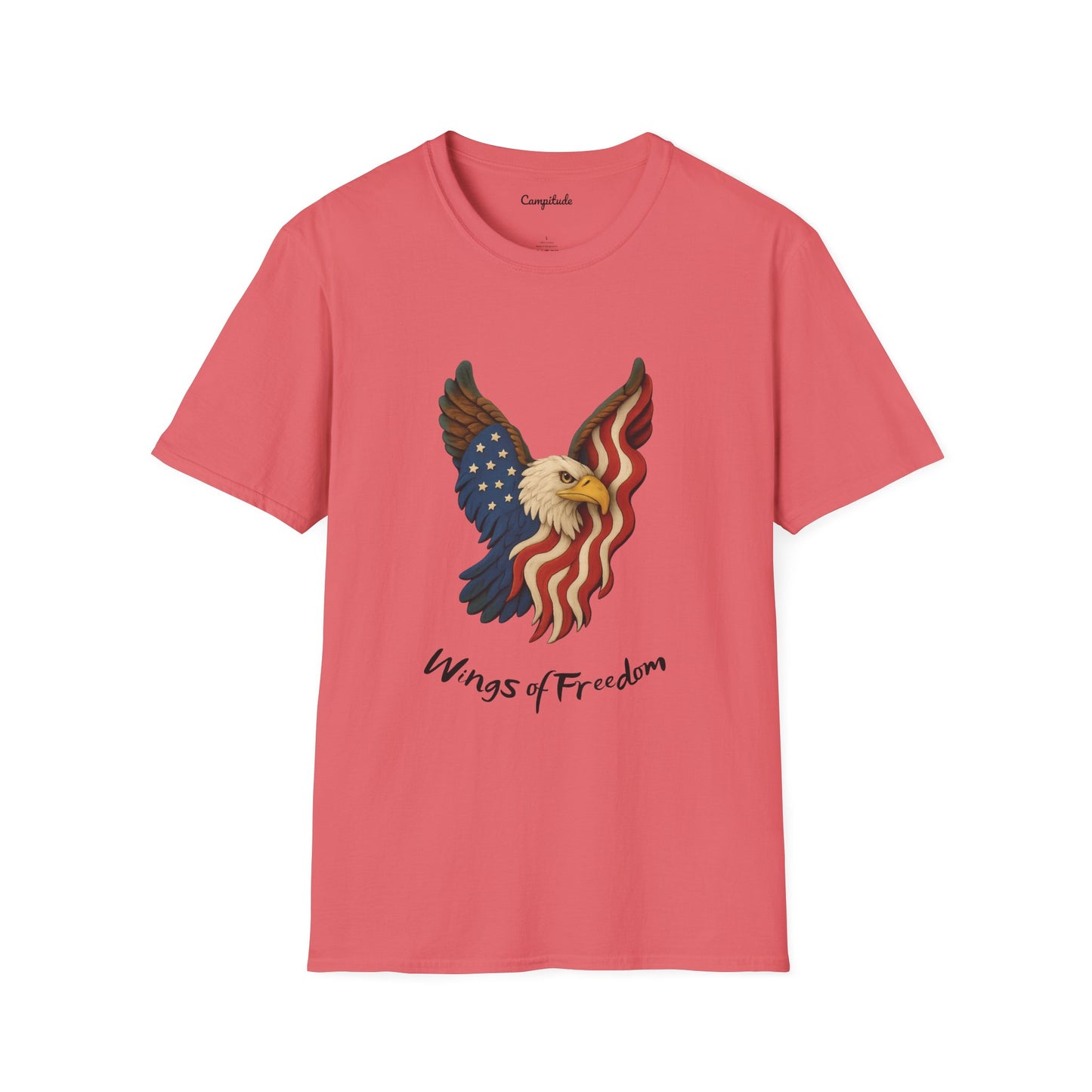 Unisex T-Shirt - (Eagle) Wings of Freedom