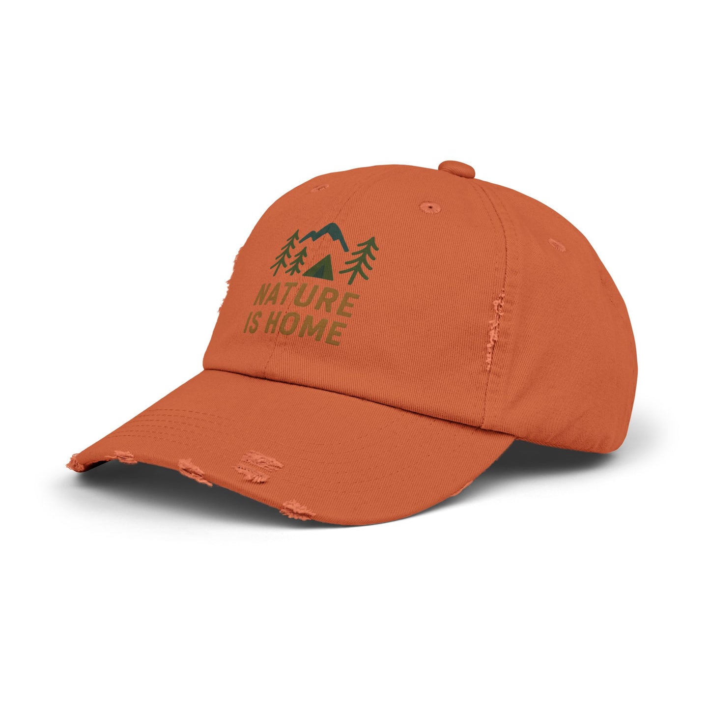 Distressed Cap - Nature is Home