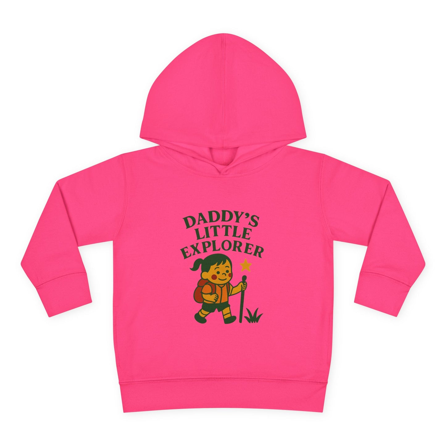 Toddler Hoodie - Daddy's Little Explorer (Girl)