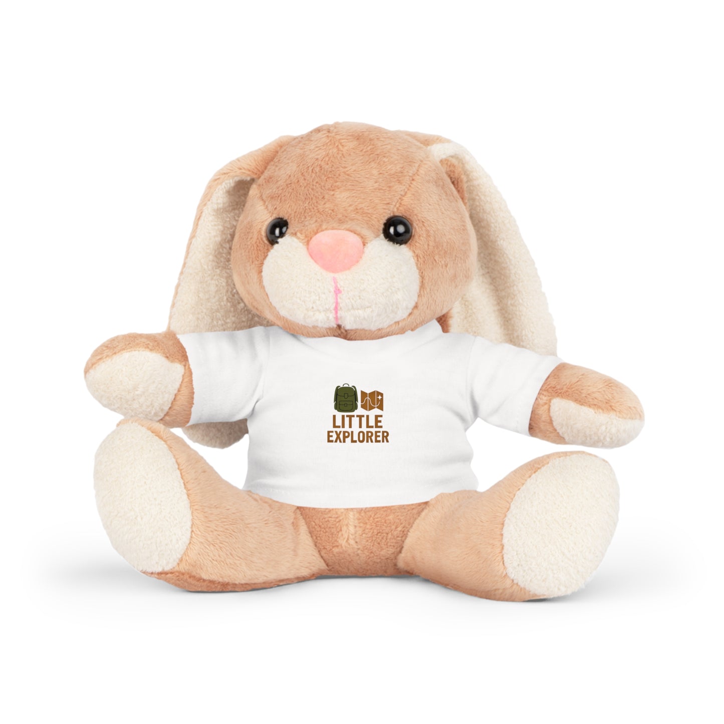 Plush Elephant, Bear, Bunny or Sheep- Little Explorer