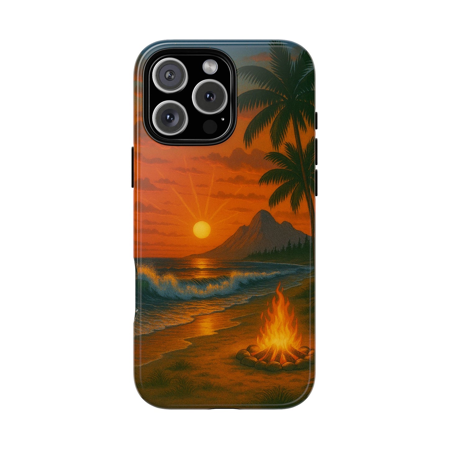 Tough Phone Case - Tropical Sunset Phone