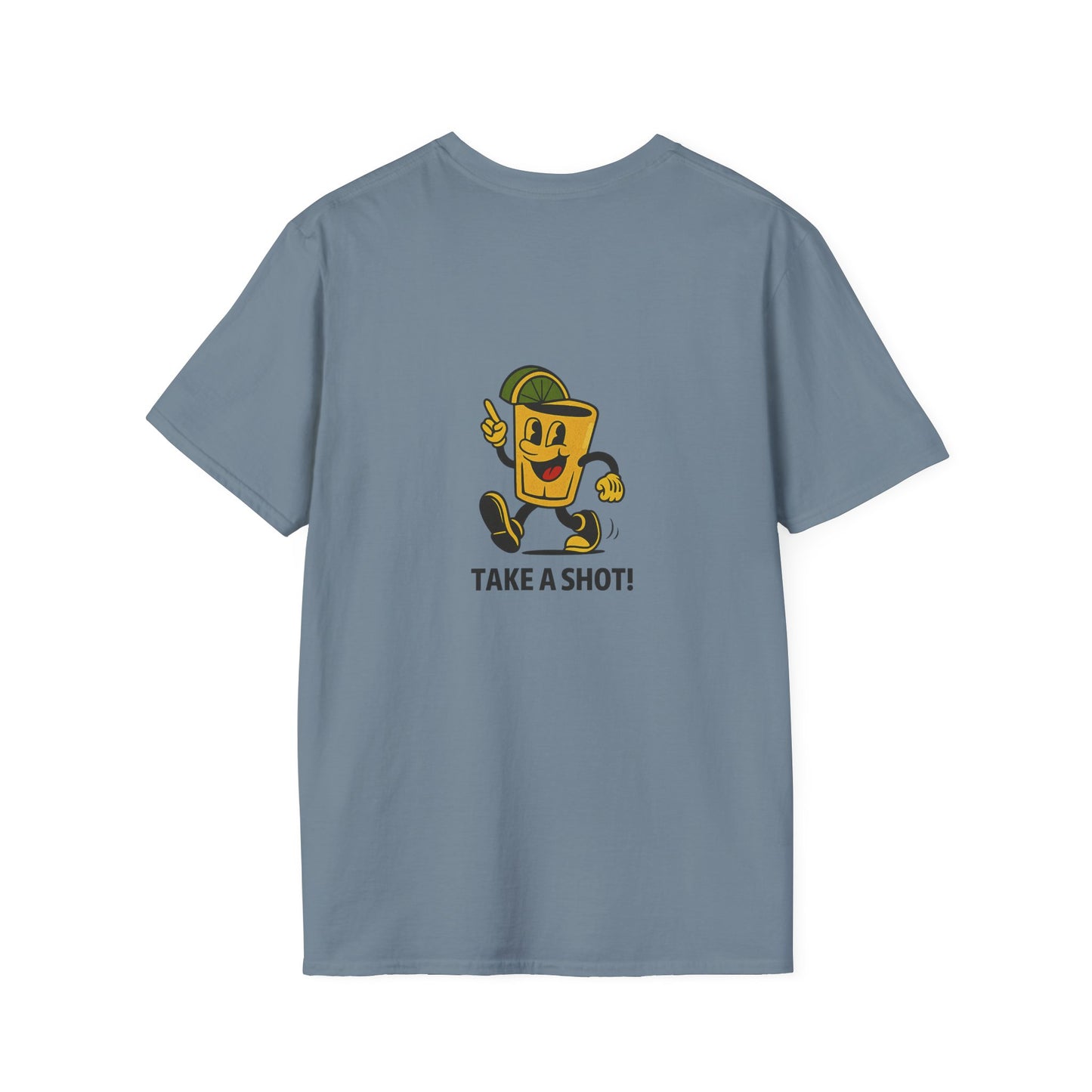 Unisex T-Shirt - Take a Shot - Tequila (2-sided graphic)
