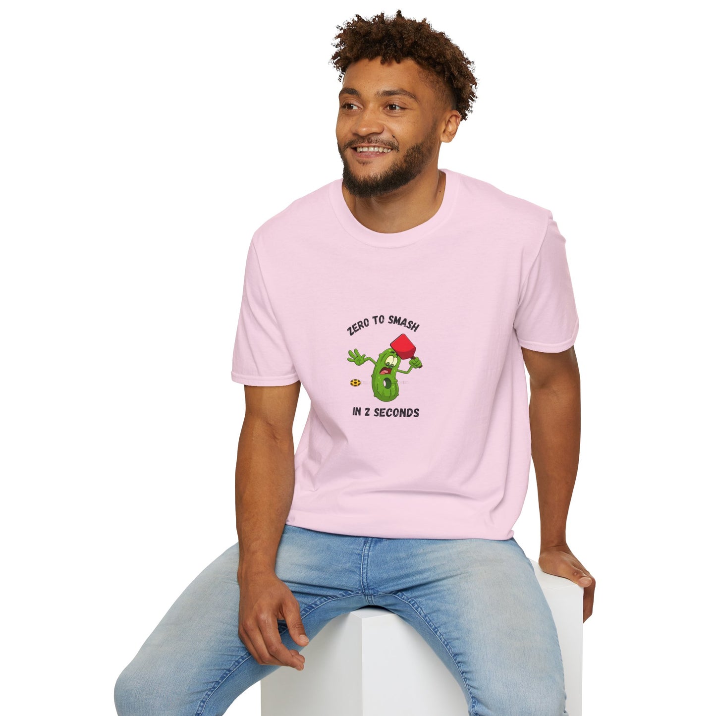Unisex T-Shirt - Zero to Smash in 2 Seconds