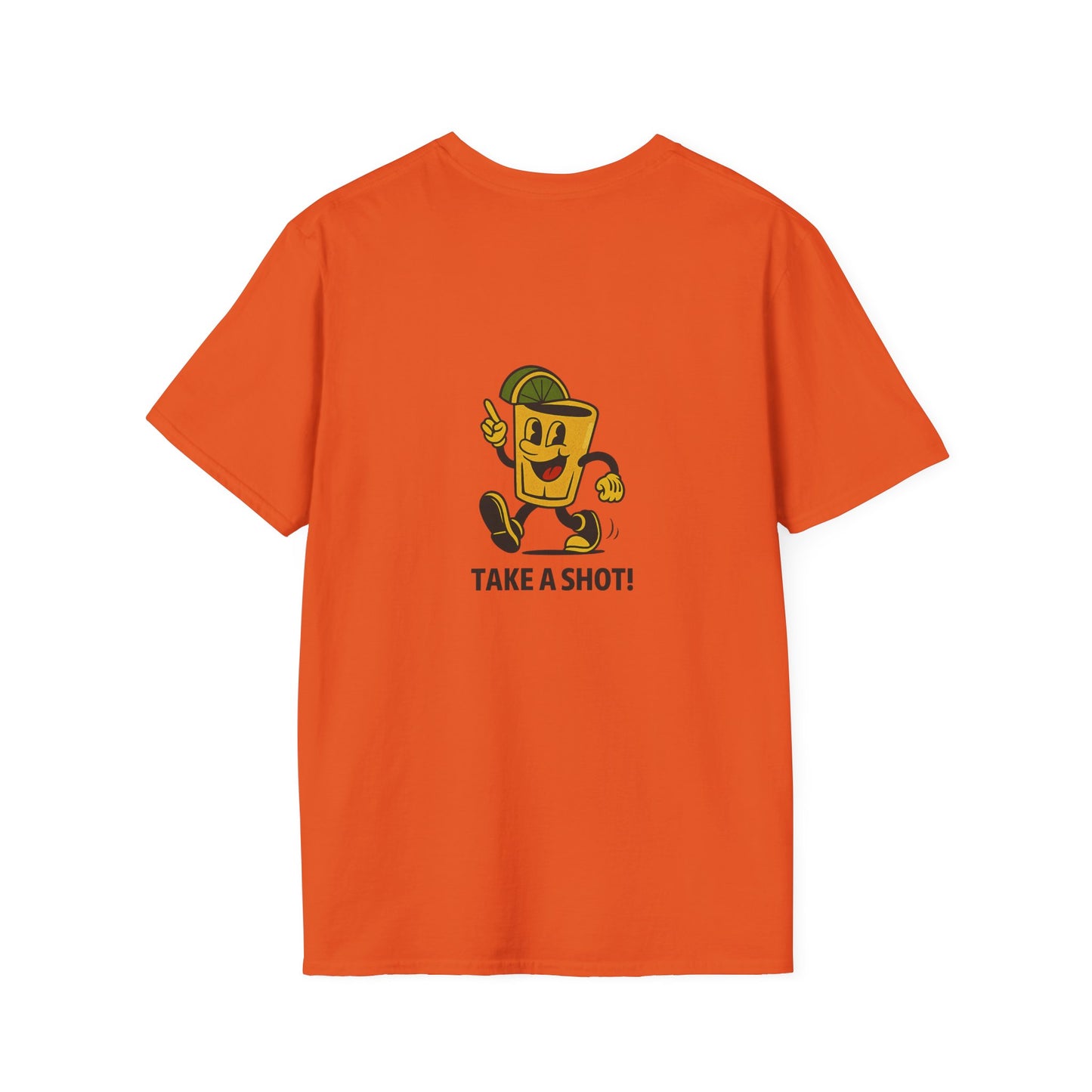 Unisex T-Shirt - Take a Shot - Tequila (2-sided graphic)