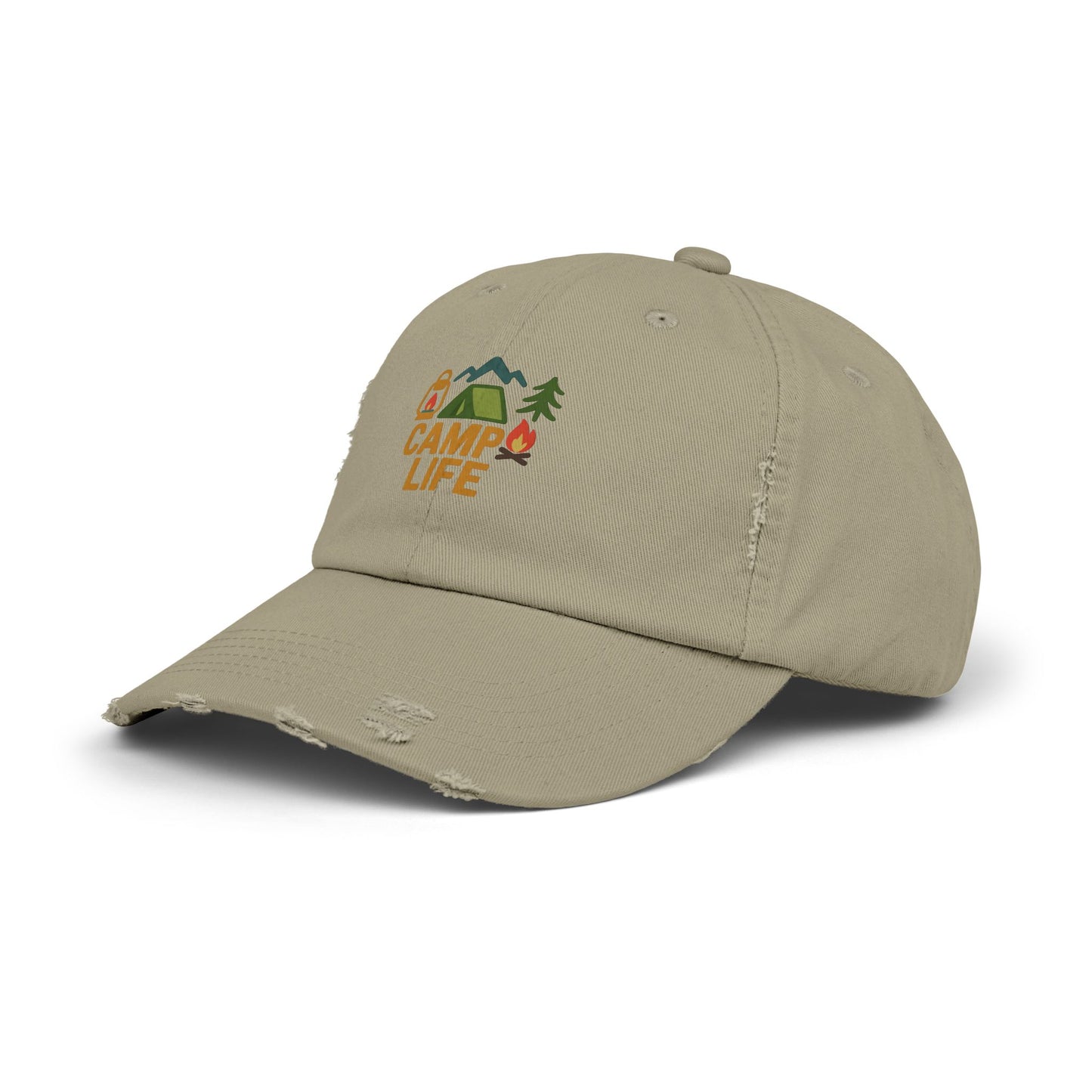 Distressed Cap - Camp Life