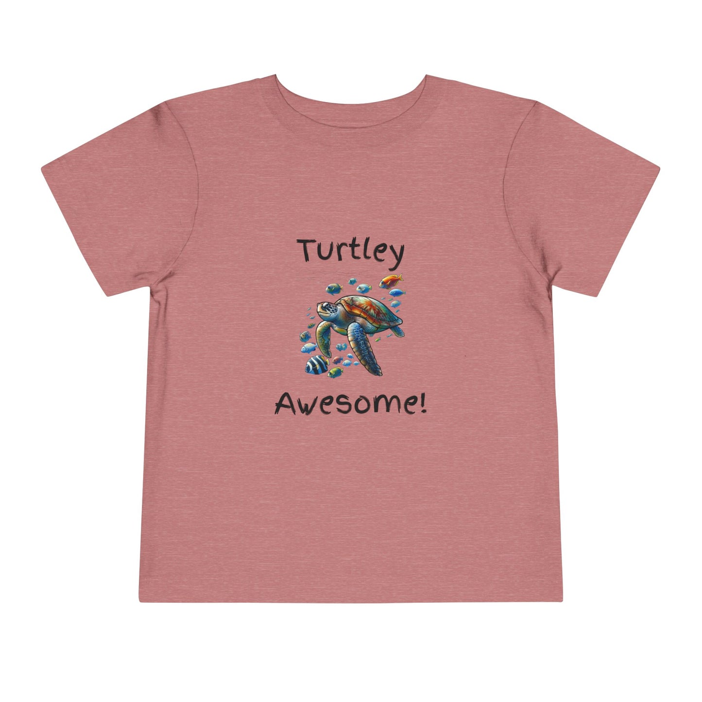 Turtle-Themed Toddler T-Shirt