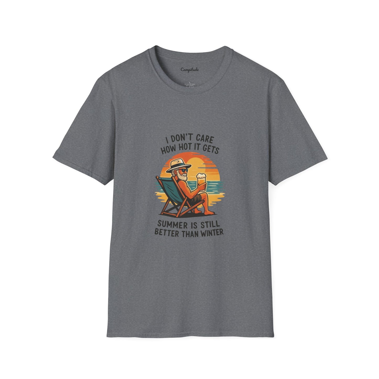Unisex T-Shirt - Summer is Still Better Than Winter (Man)