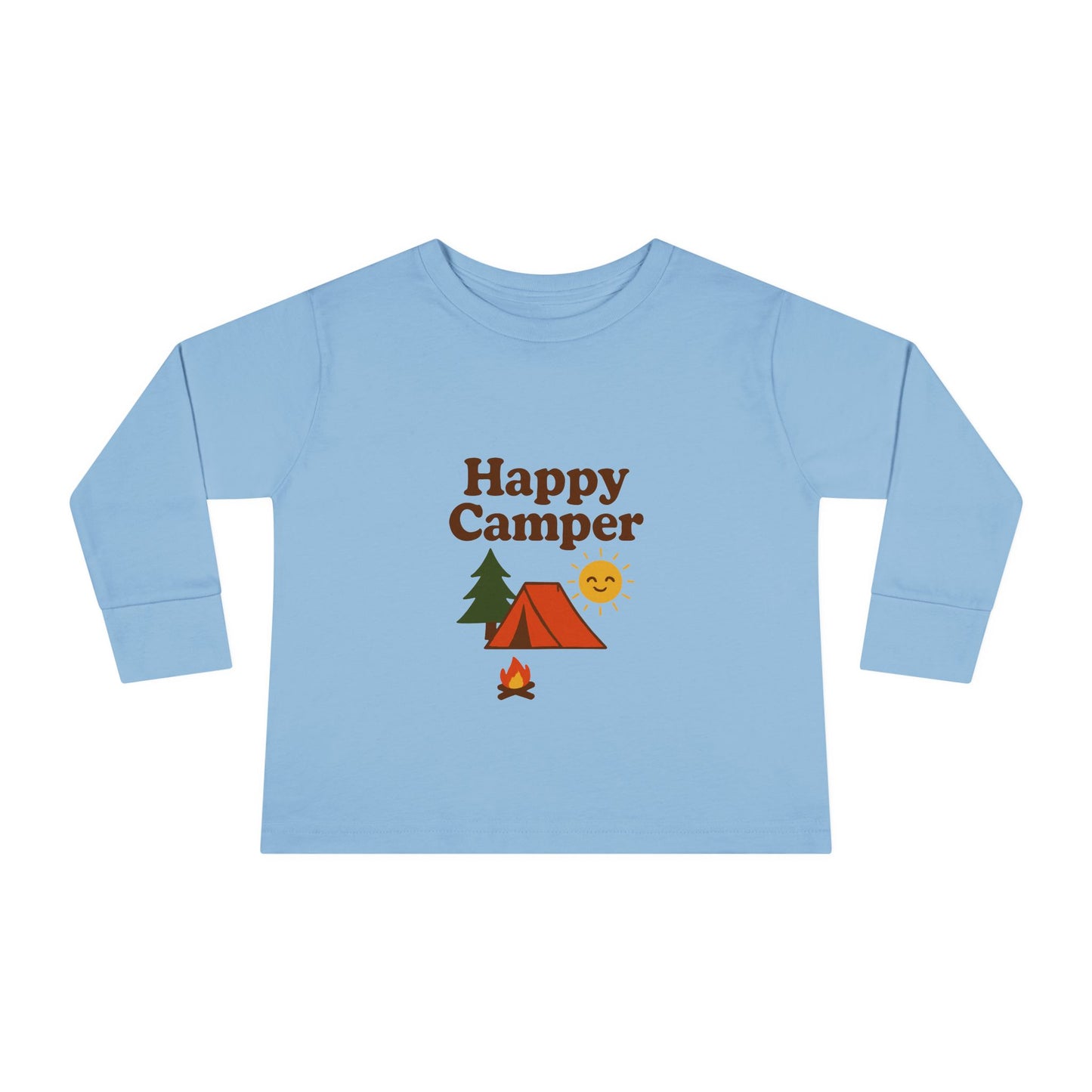 Toddler Long Sleeve T-Shirt - Happy Camper