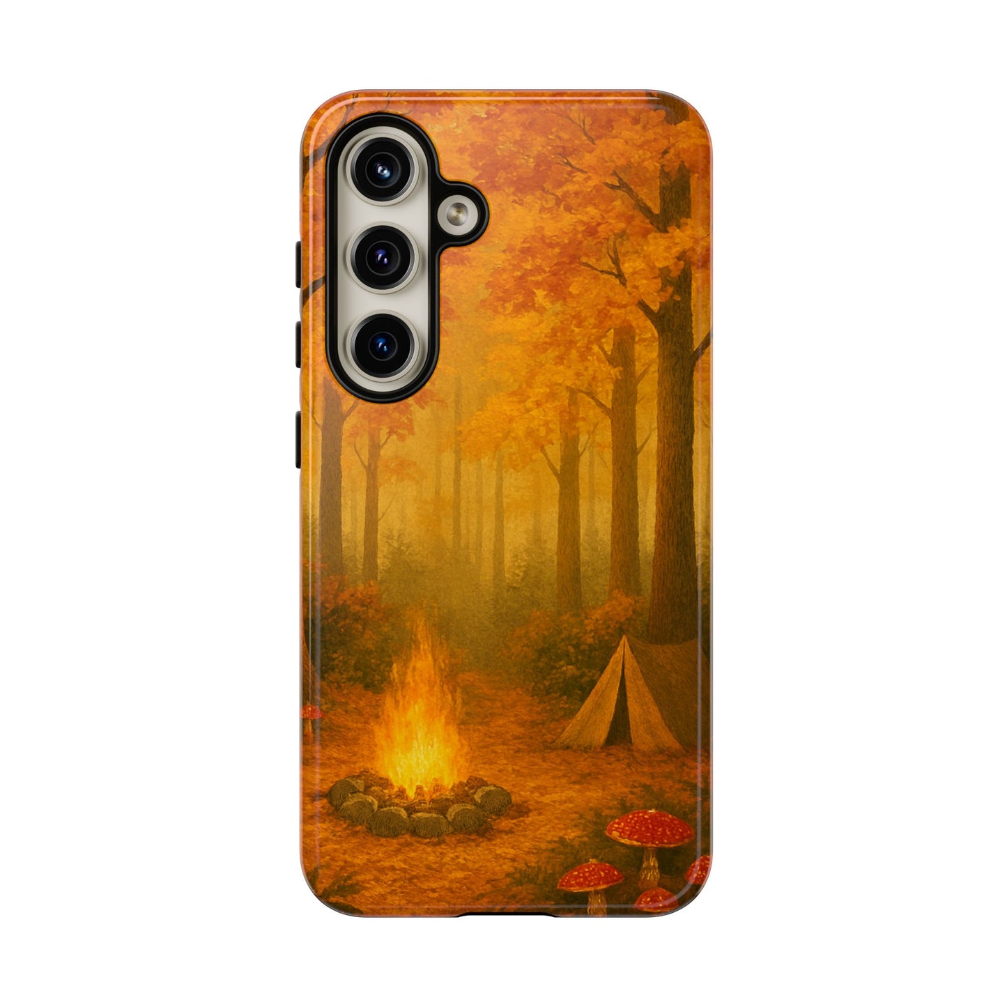 Tough Phone Case - Autumn Camping