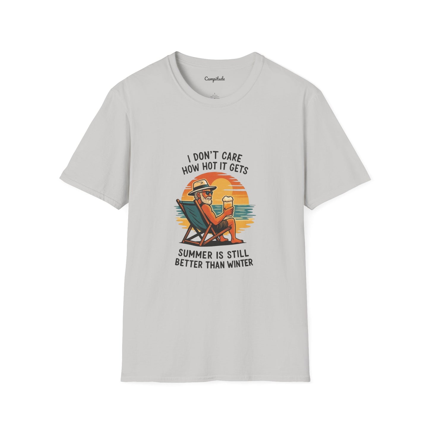 Unisex T-Shirt - Summer is Still Better Than Winter (Man)