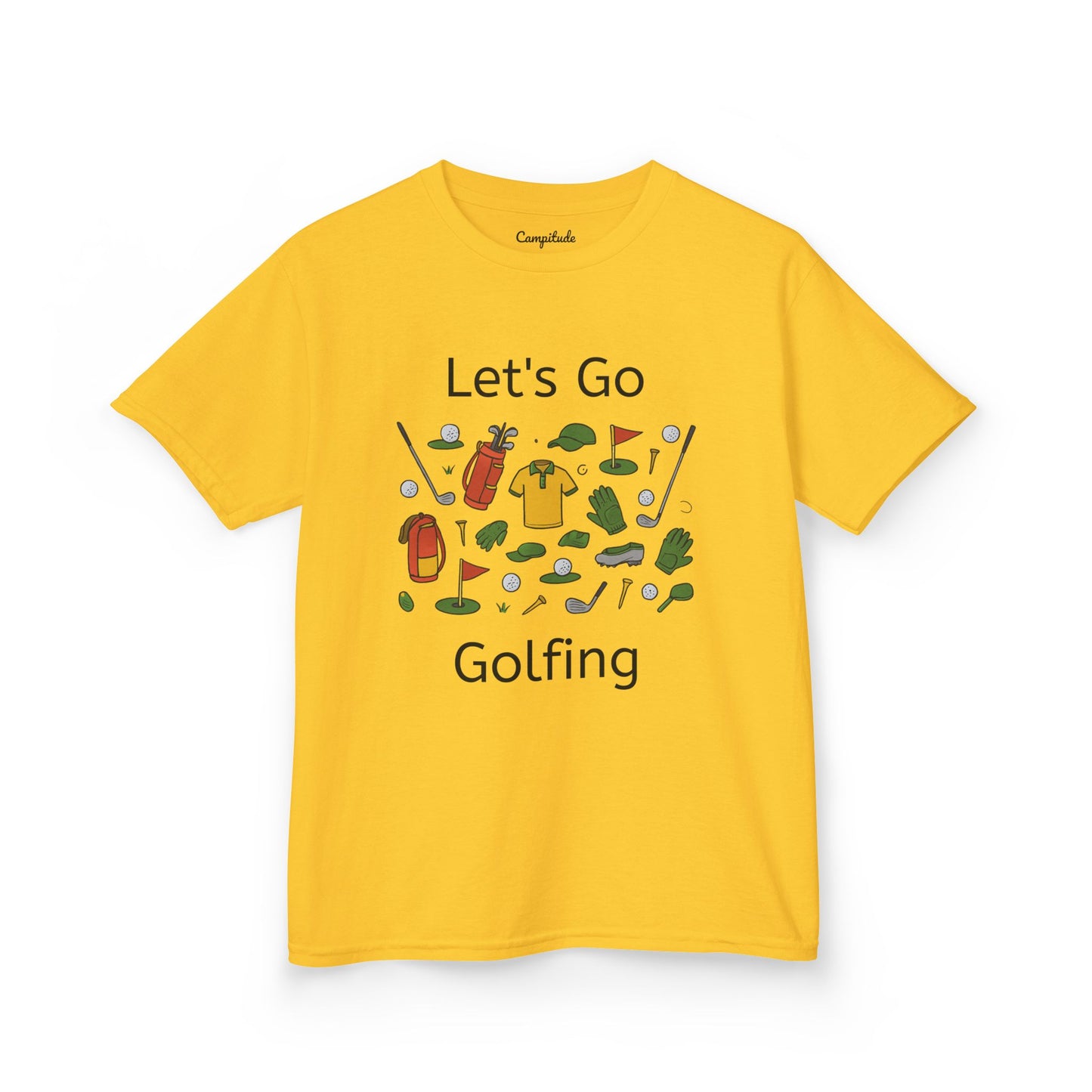 Kids T-Shirt - Let's Go Golfing