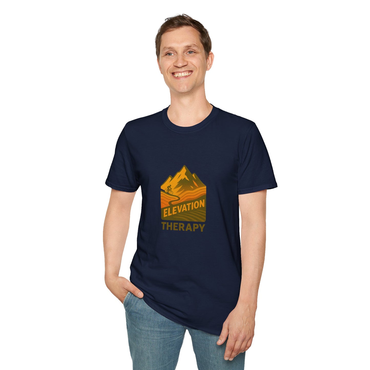 Unisex T-Shirt - Cyclist Elevate Your Spirit