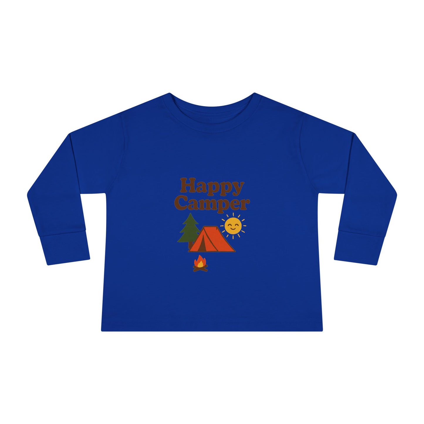 Toddler Long Sleeve T-Shirt - Happy Camper