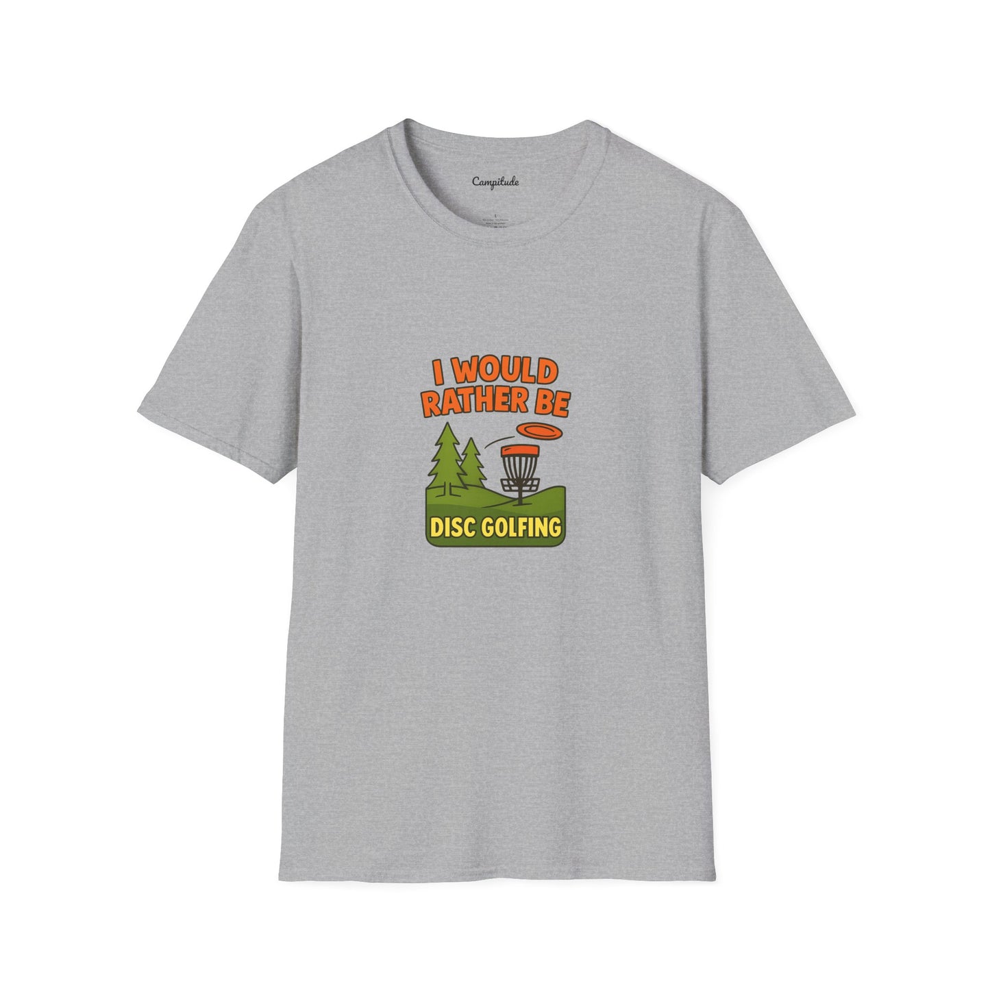 Unisex T-Shirt - I Would Rather Be Disc Golfing v2