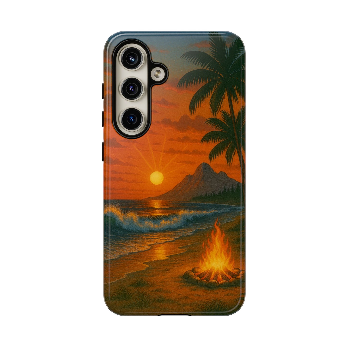 Tough Phone Case - Tropical Sunset Phone