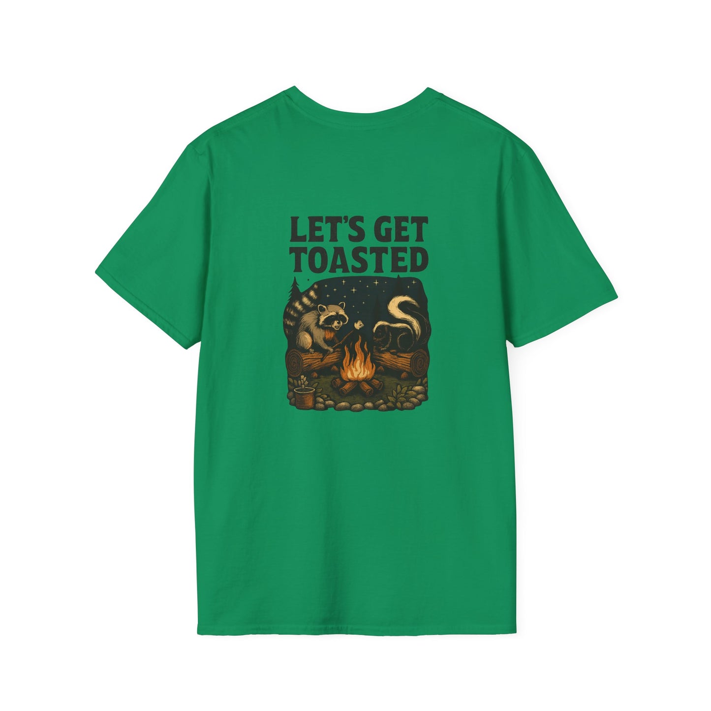 Unisex T-Shirt - Let's Get Toasted (2-sided graphic)