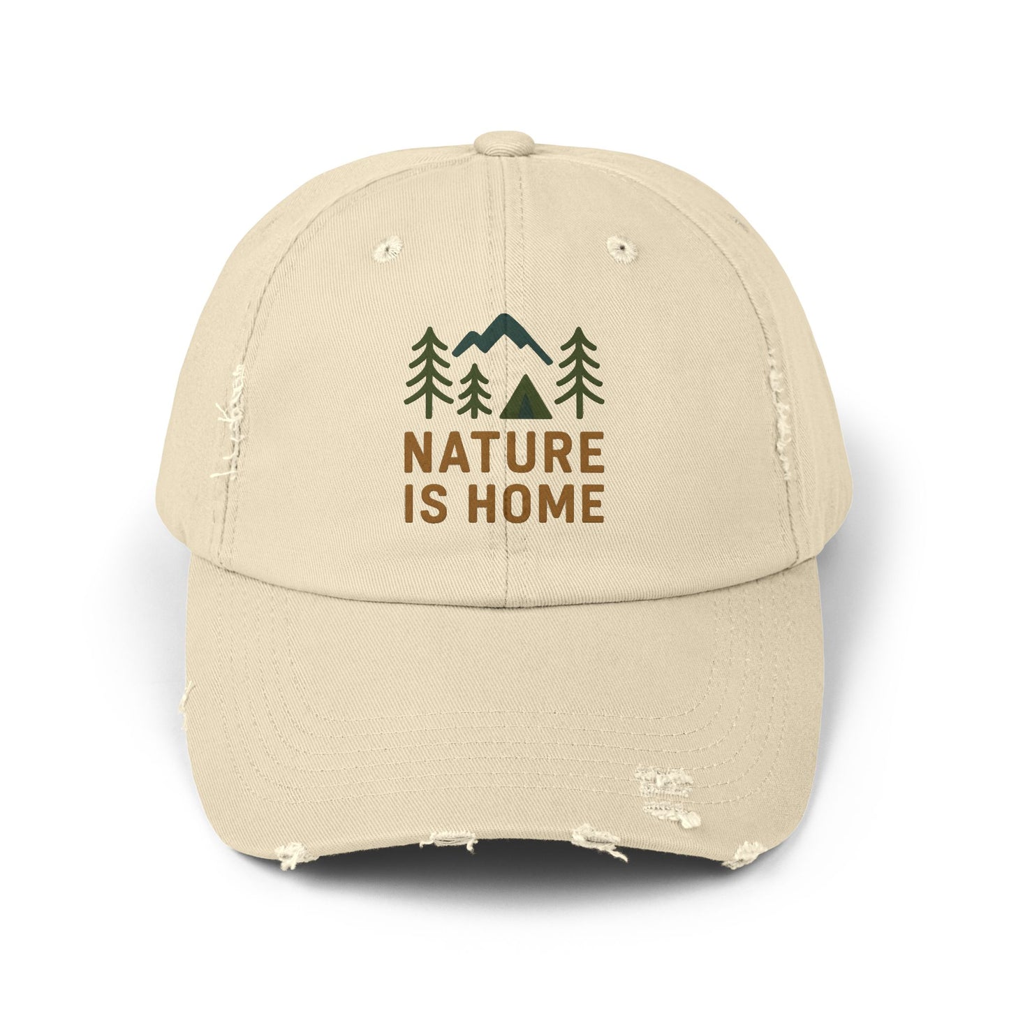 Distressed Cap - Nature is Home
