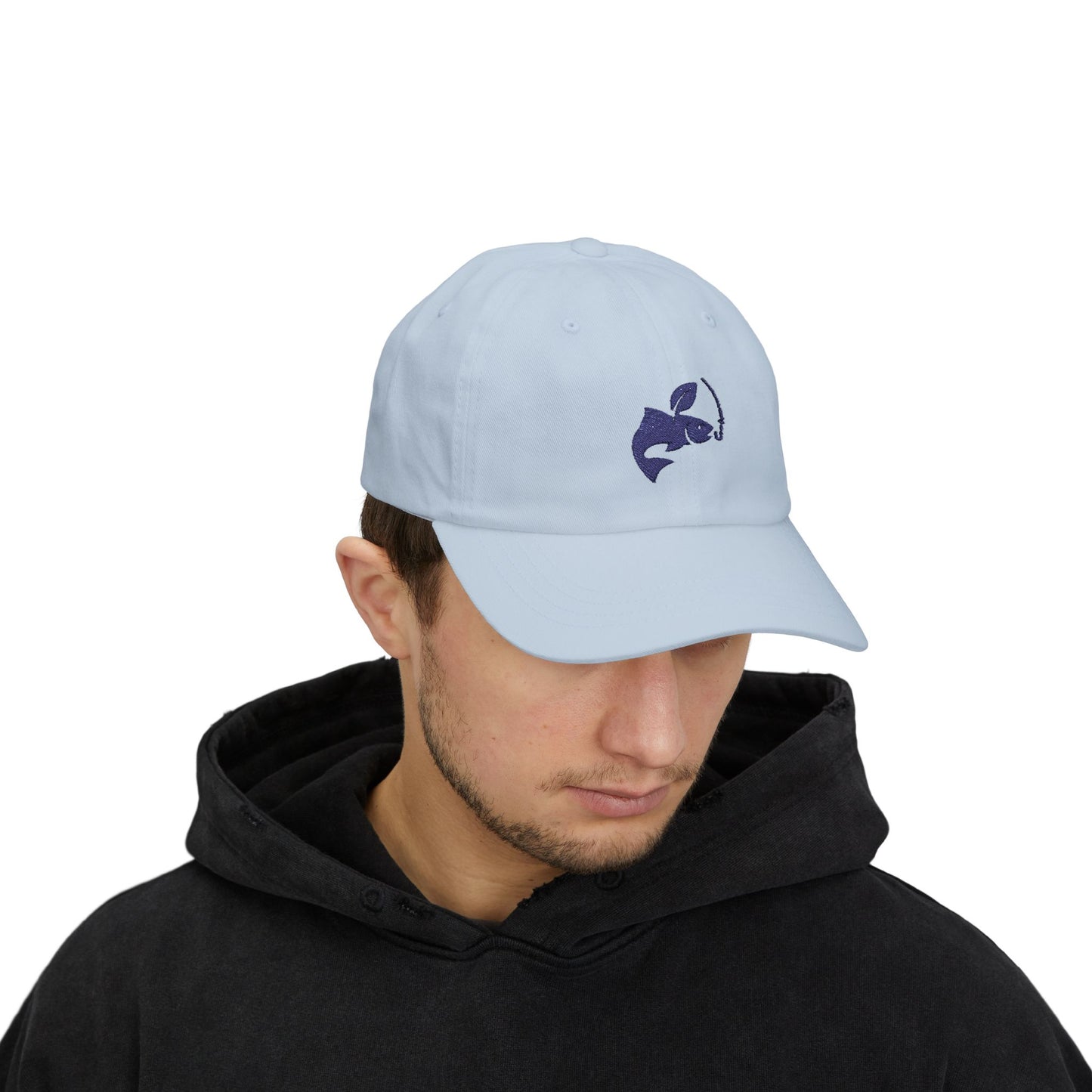 Classic Dad Cap - Fishing logo