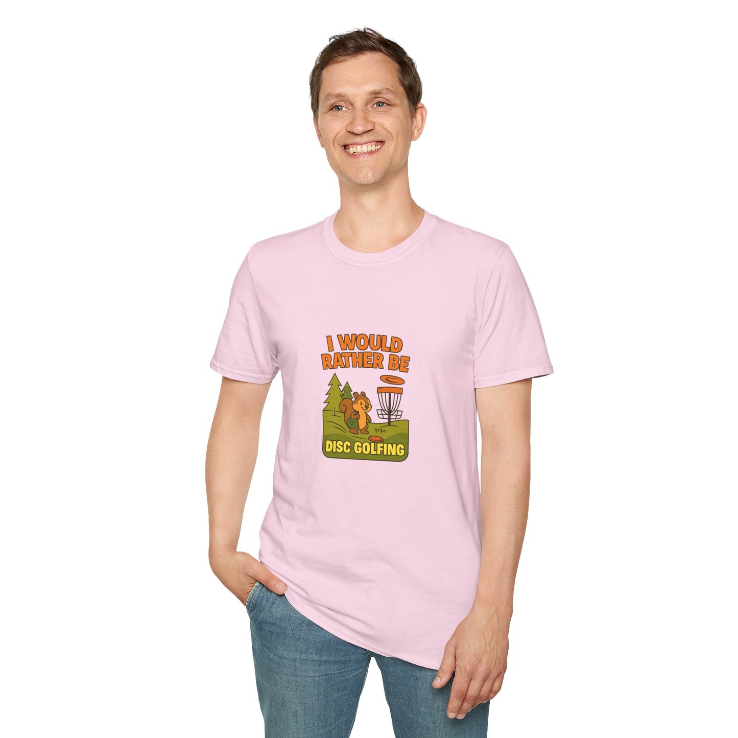 Unisex T-Shirt - I Would Rather Be Disc Golfing