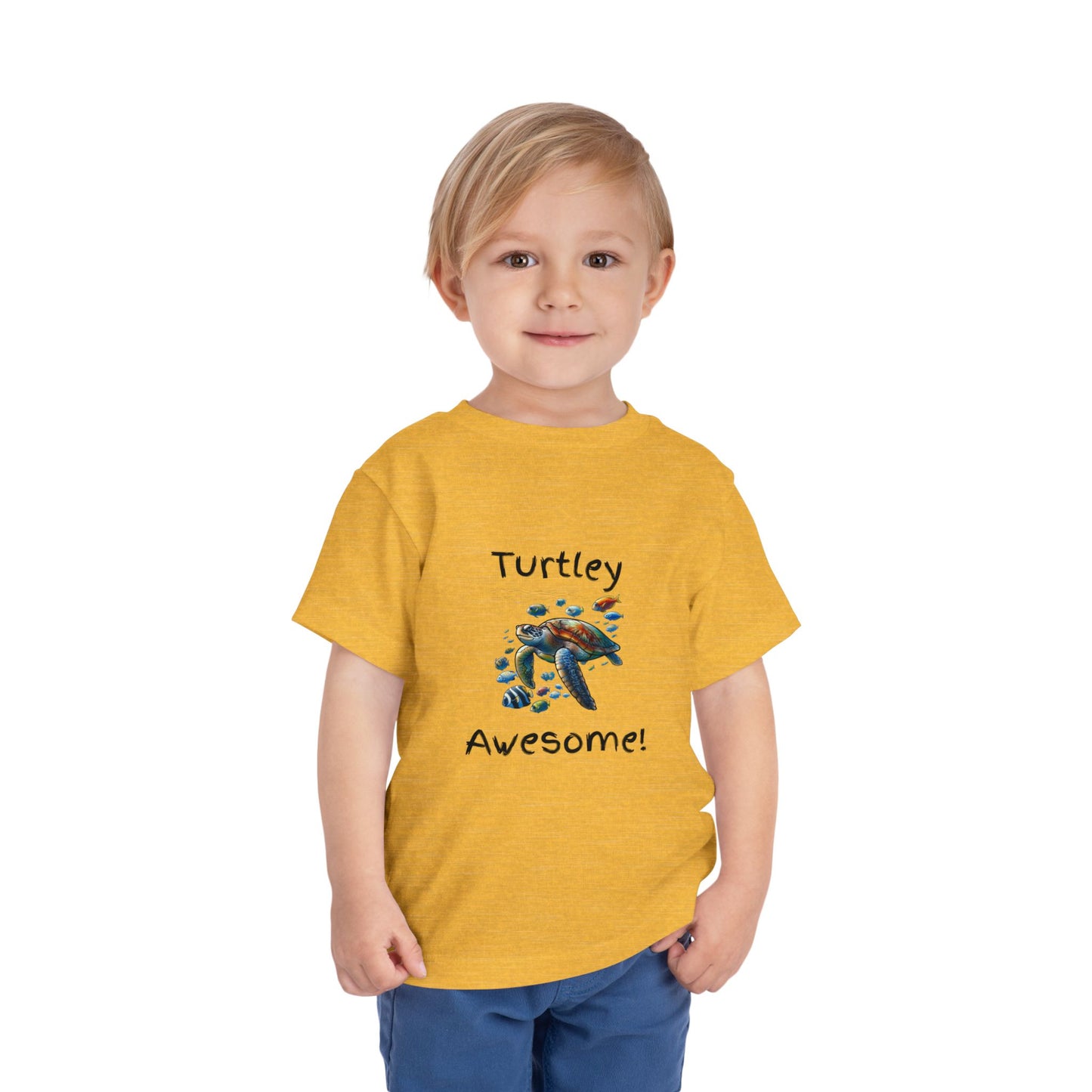 Turtle-Themed Toddler T-Shirt