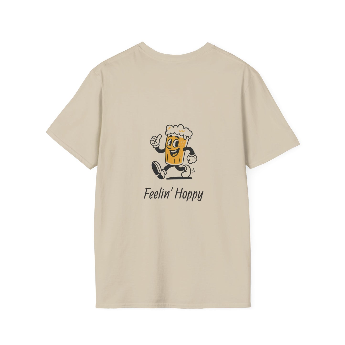 Unisex T-Shirt - Feelin' Hoppy - Beer (2-sided graphic)