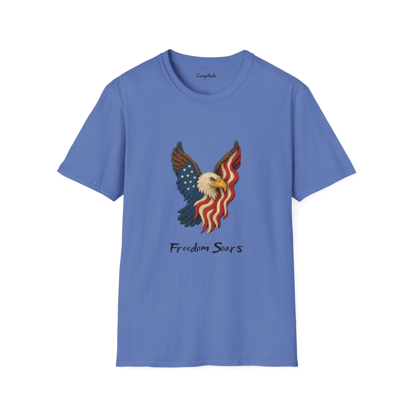 Unisex T-Shirt - American Eagle Freedom Soars
