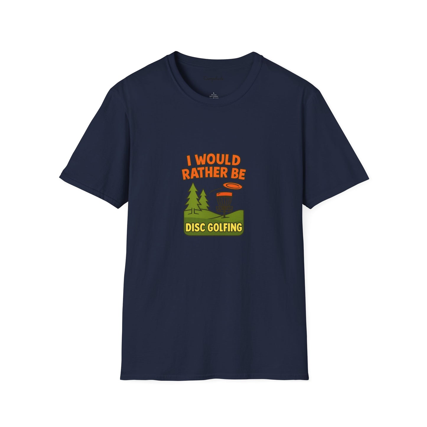 Unisex T-Shirt - I Would Rather Be Disc Golfing v2